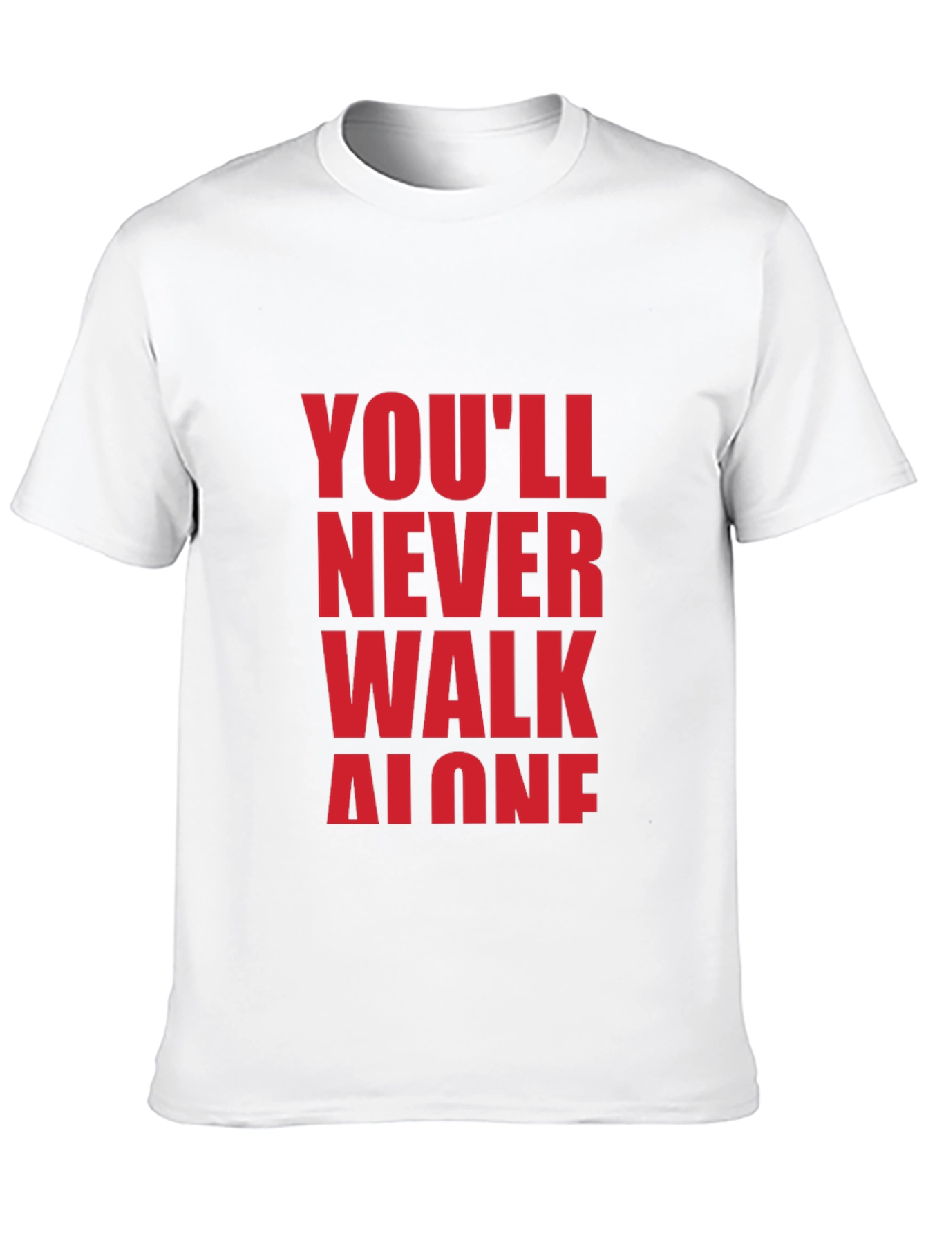 Youll Never Walk Alone Black Graphic Tee