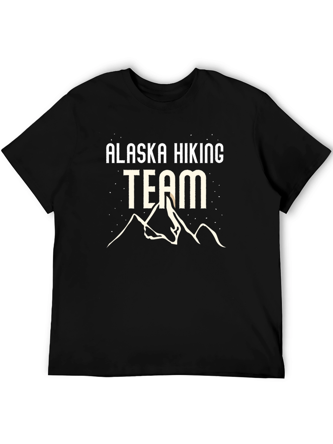 Alaska Hiking Team Graphic Tee - Black