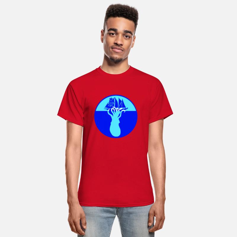 Octopus Ship Attack Sailing Sailboat Sea Monster