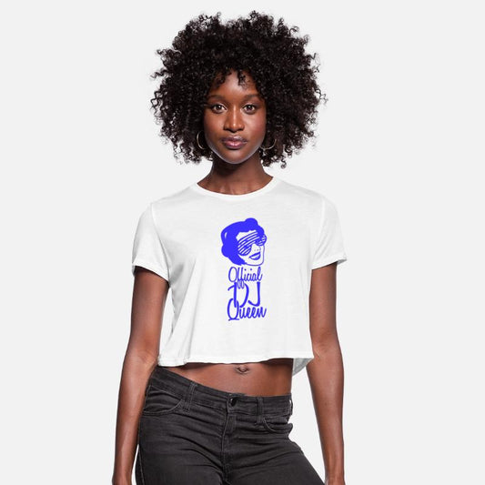 Official DJ Queen Party Retro Vintage Head Face