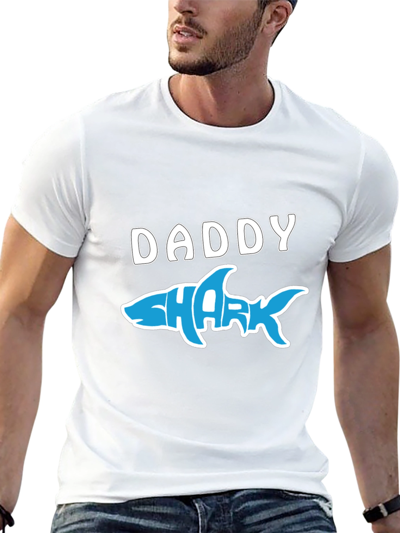 Daddy Shark T-Shirt - Perfect for Fathers Day