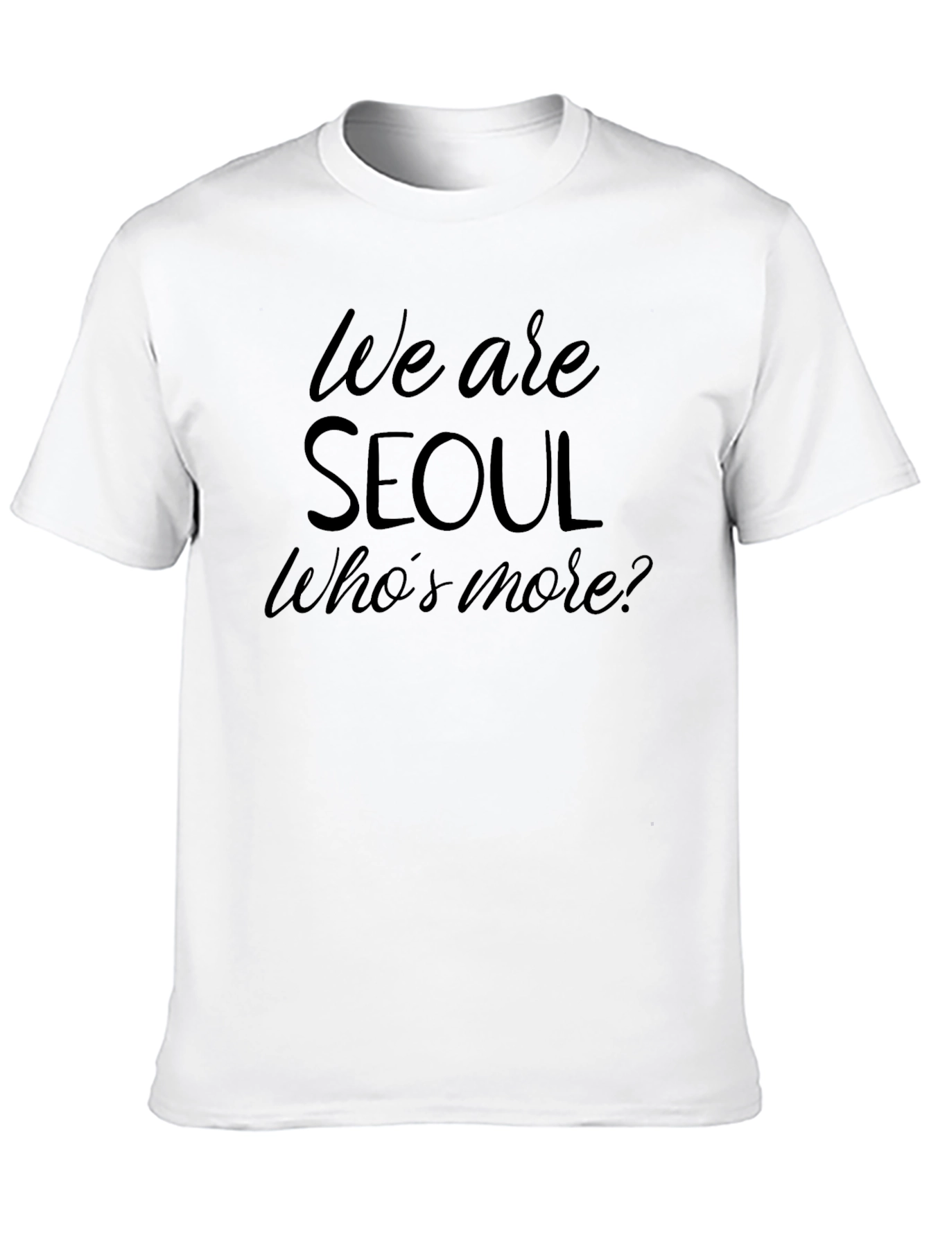 We are SEOUL Mens Graphic Tee