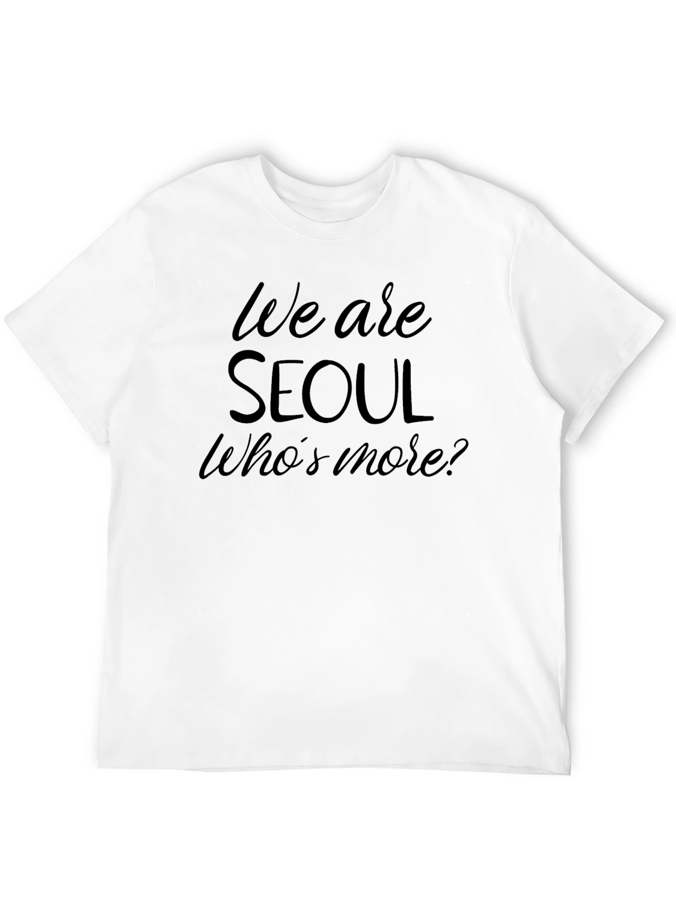 We are SEOUL Mens Graphic Tee