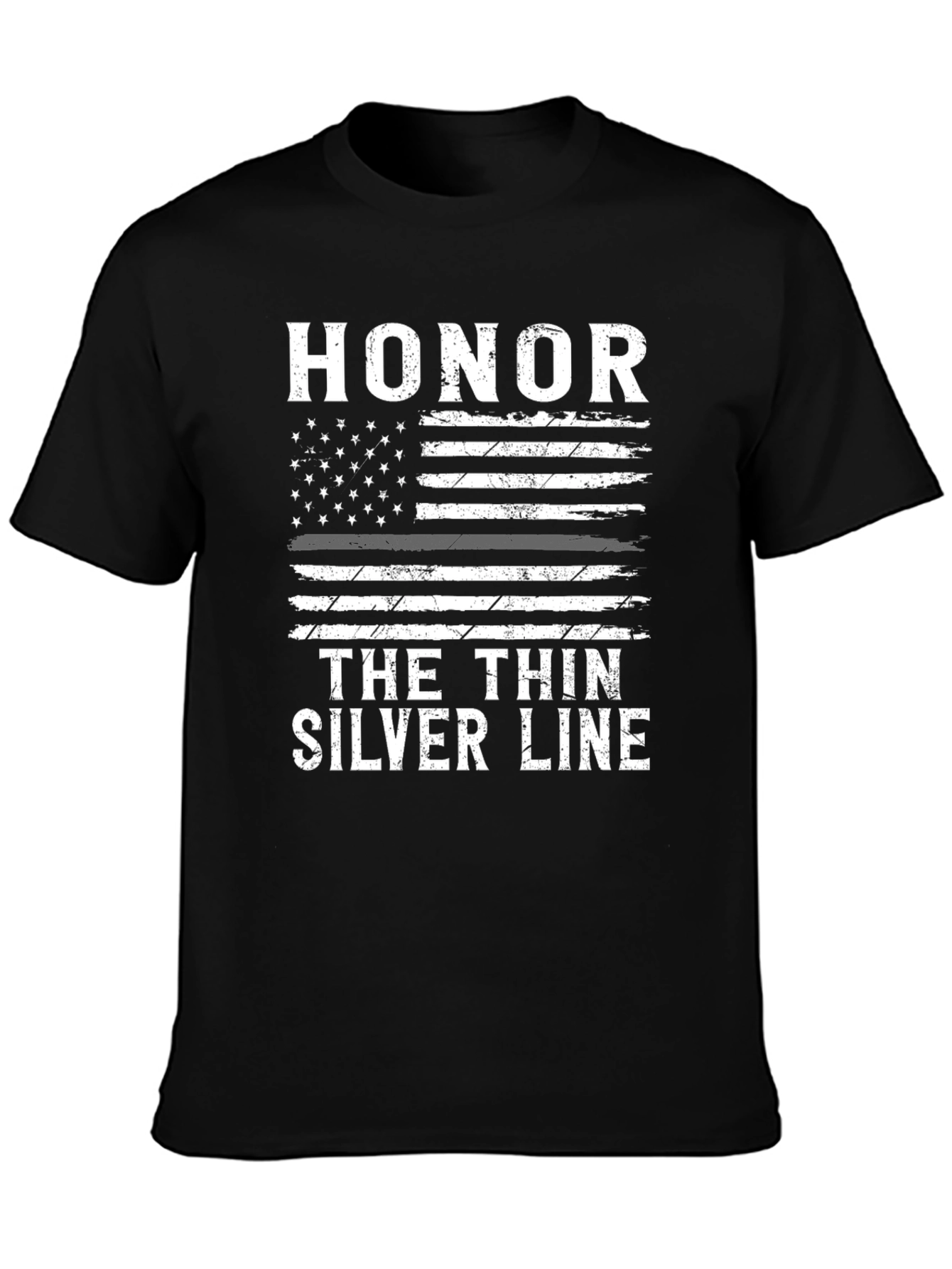 Honor the Thin Silver Line T-Shirt
