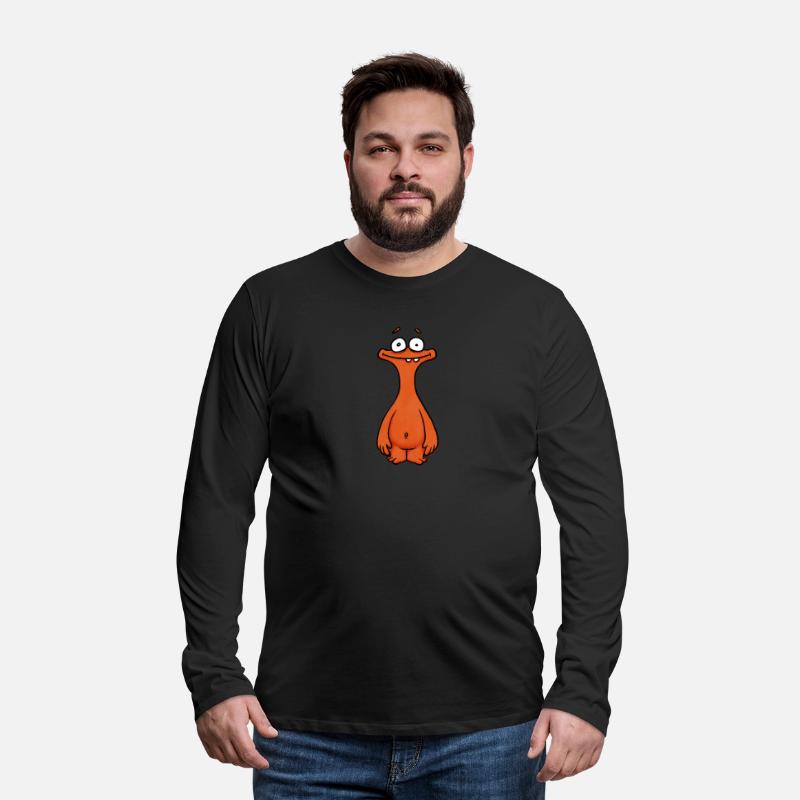 Orange Cartoon Creature