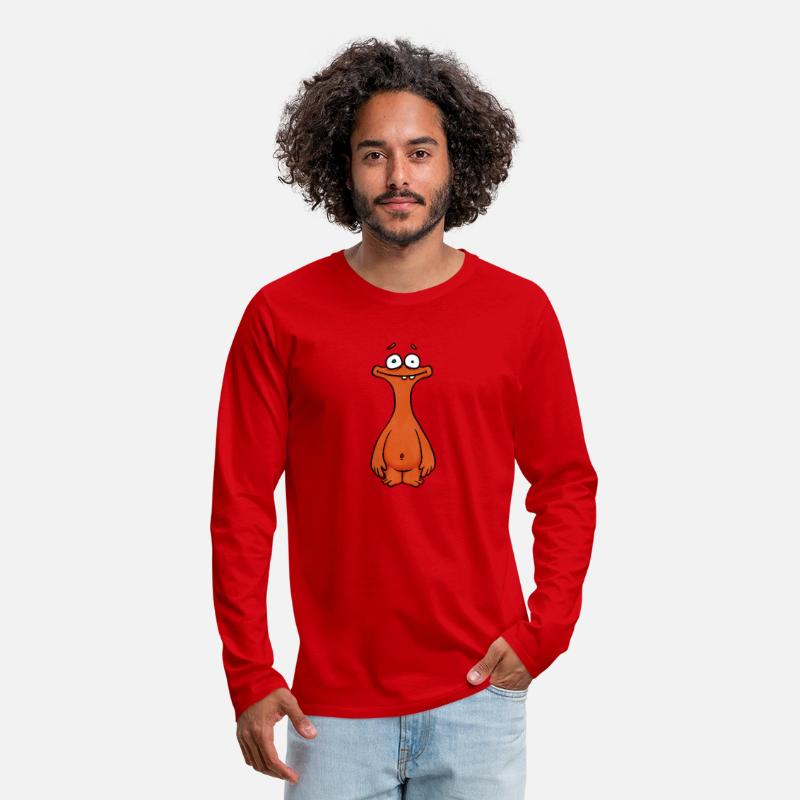 Orange Cartoon Creature