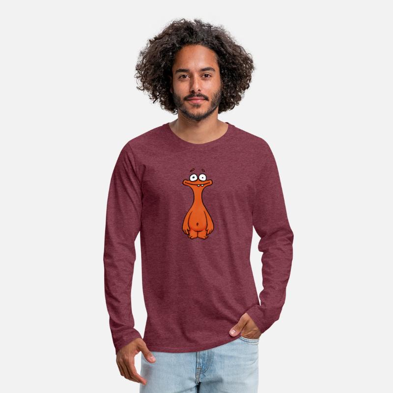 Orange Cartoon Creature