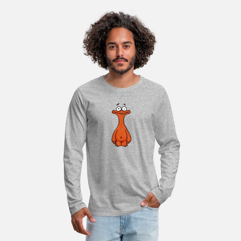 Orange Cartoon Creature