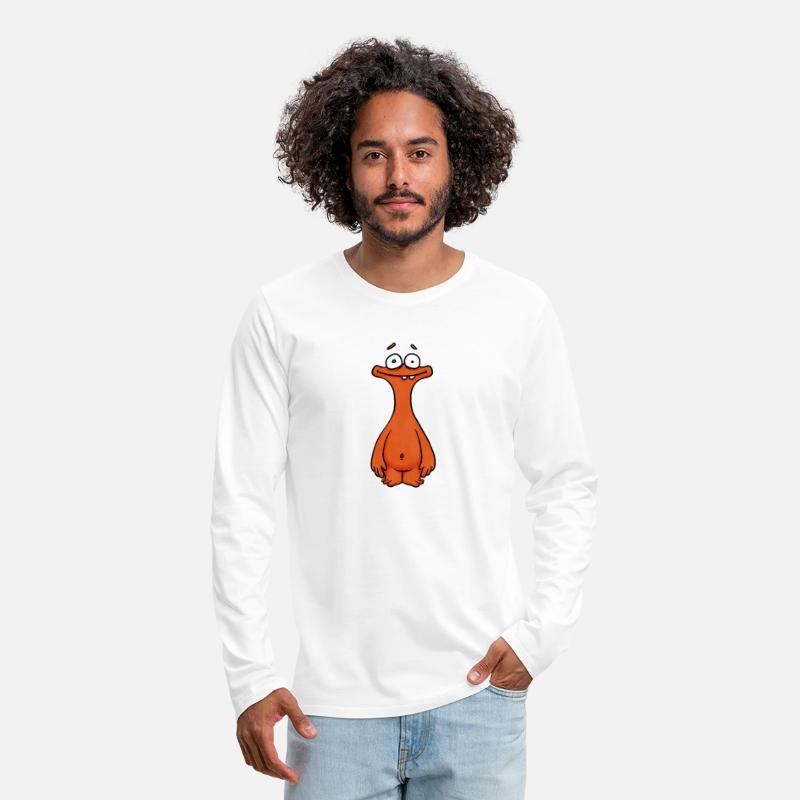 Orange Cartoon Creature