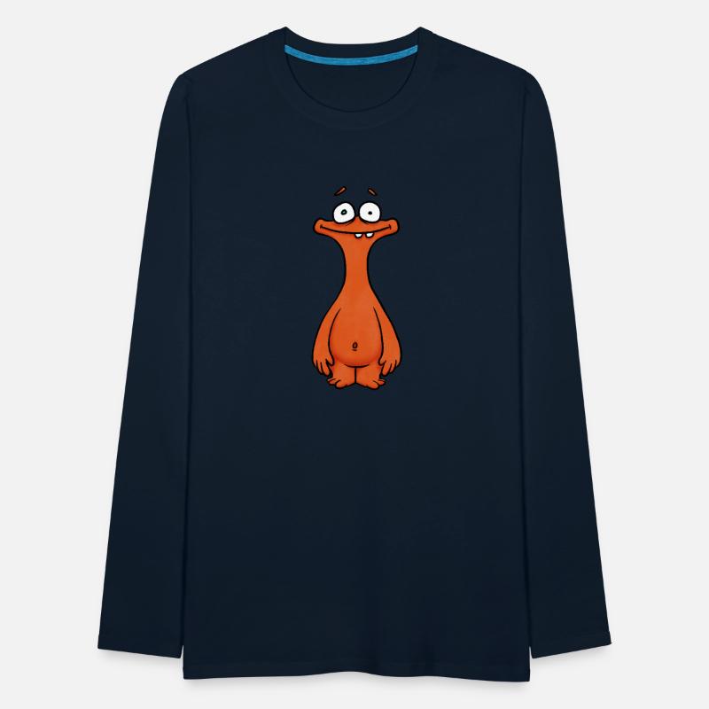 Orange Cartoon Creature