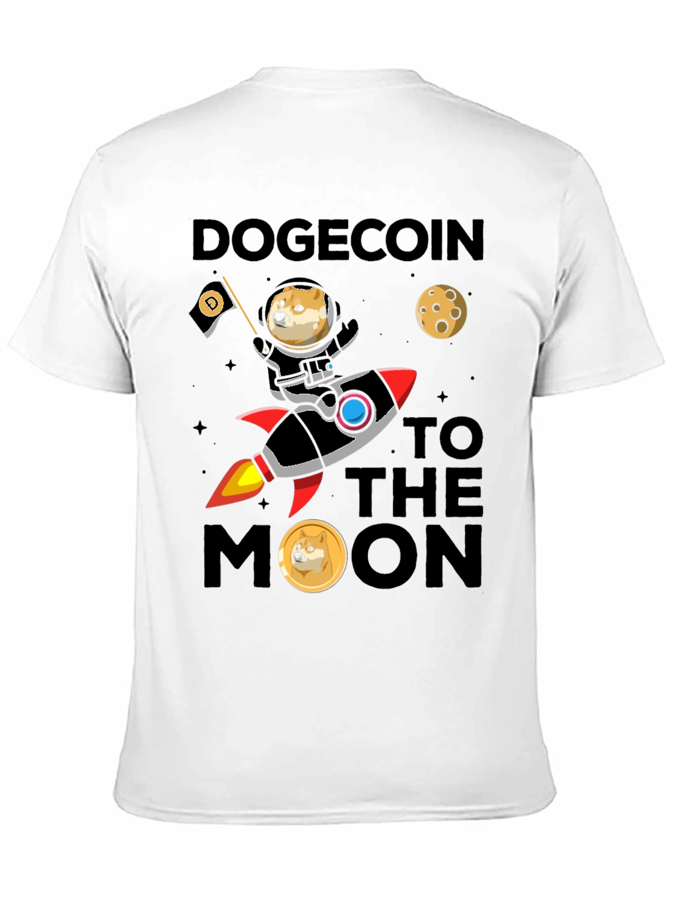 Dogecoin to the Moon T-Shirt
