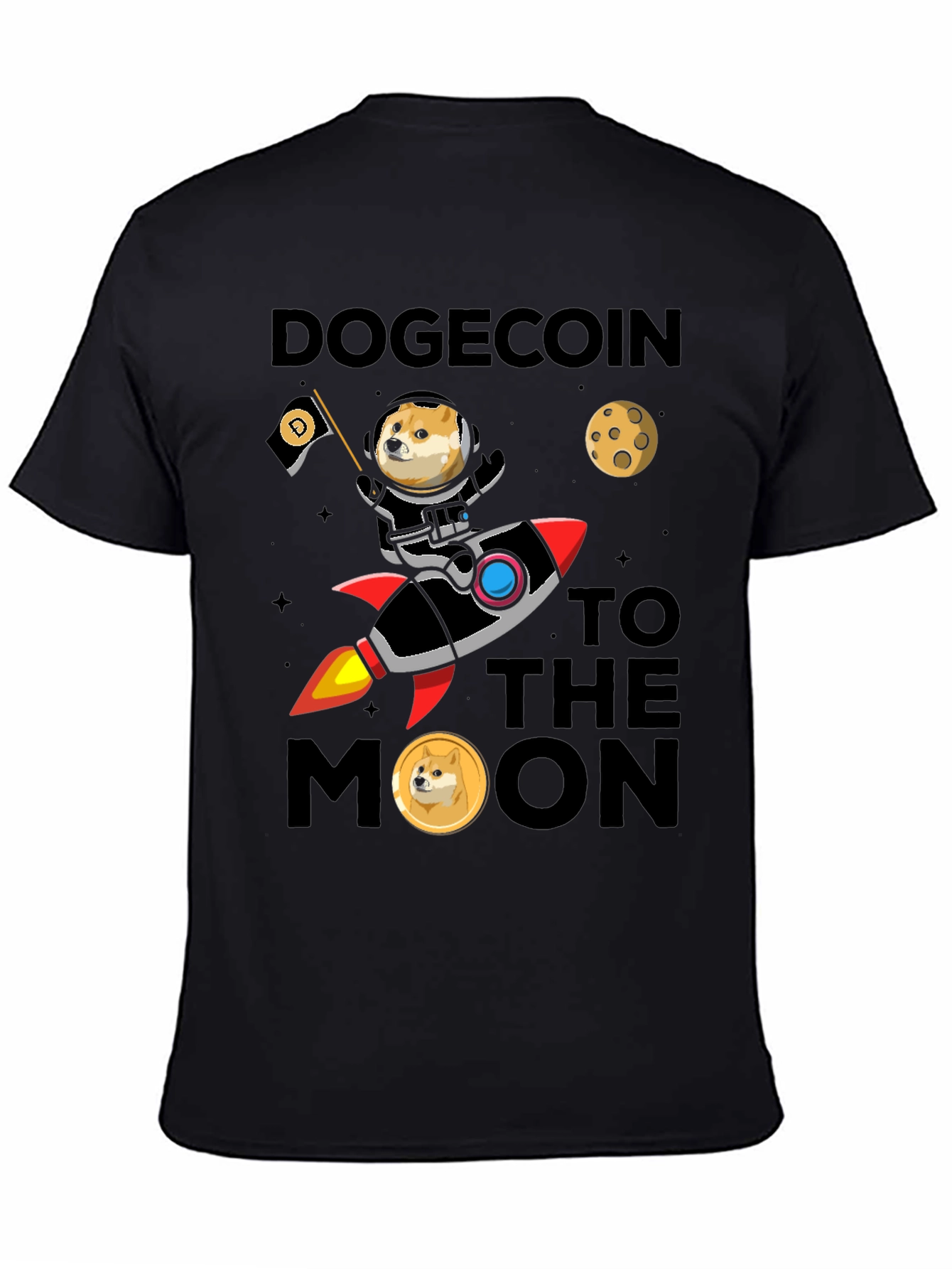 Dogecoin to the Moon T-Shirt