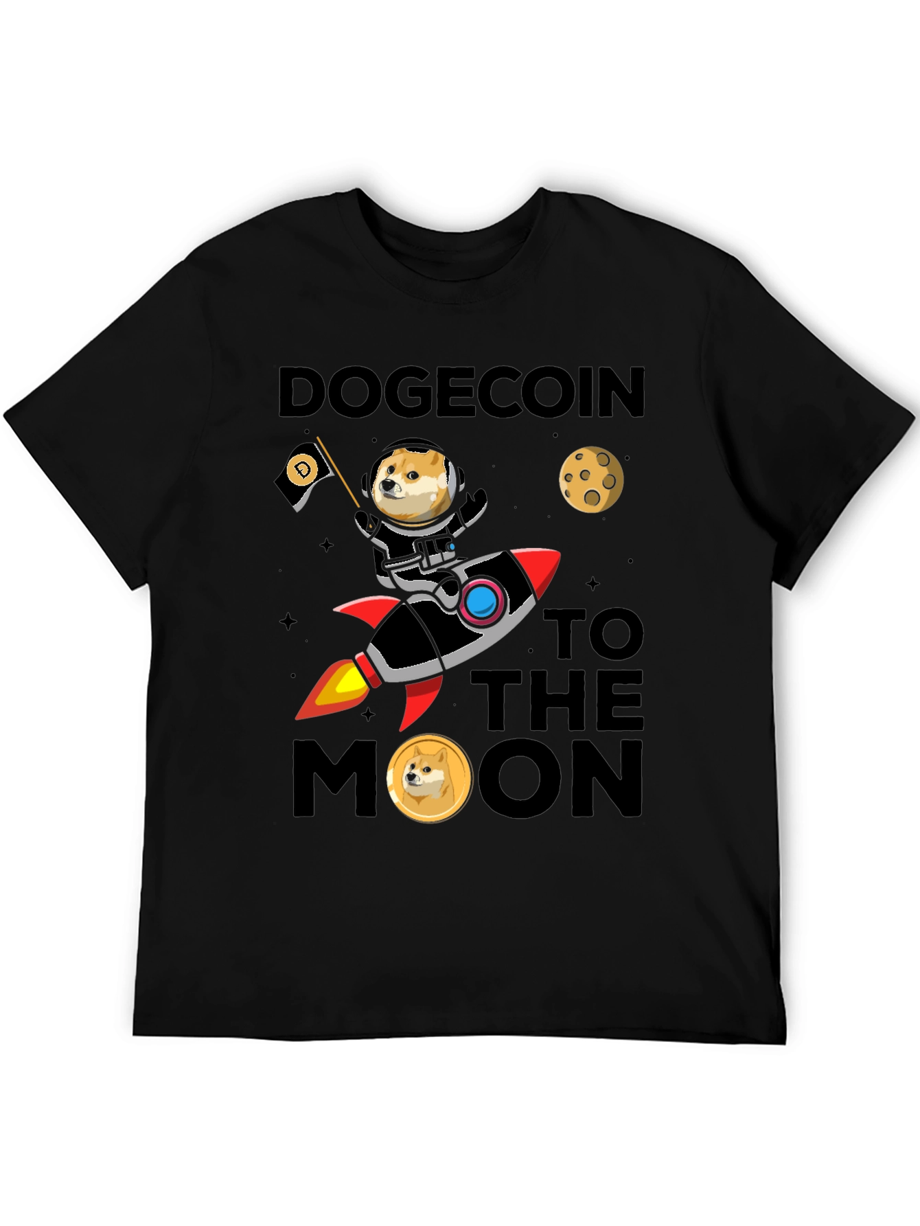 Dogecoin to the Moon T-Shirt