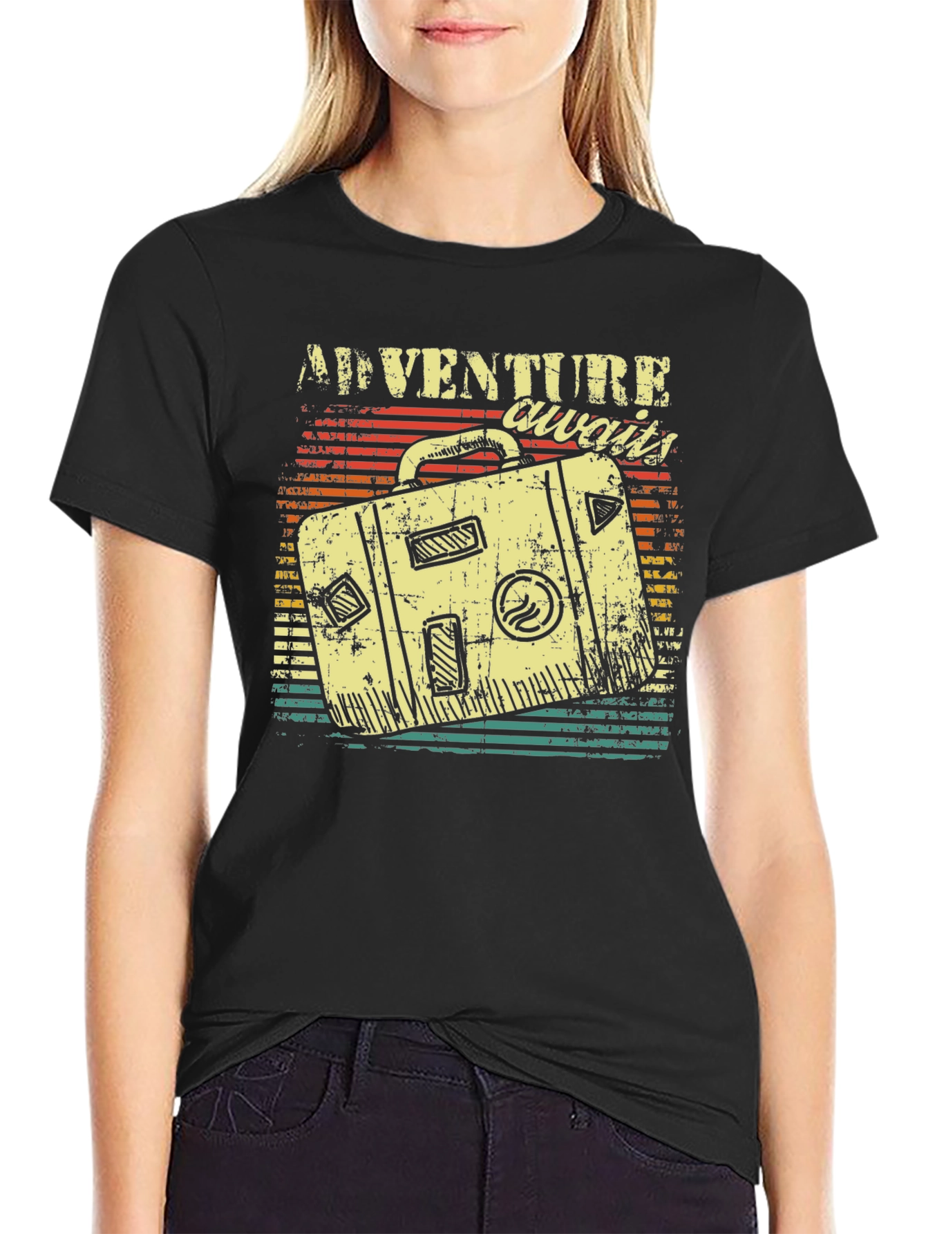 Adventure Awaits Graphic T-Shirt
