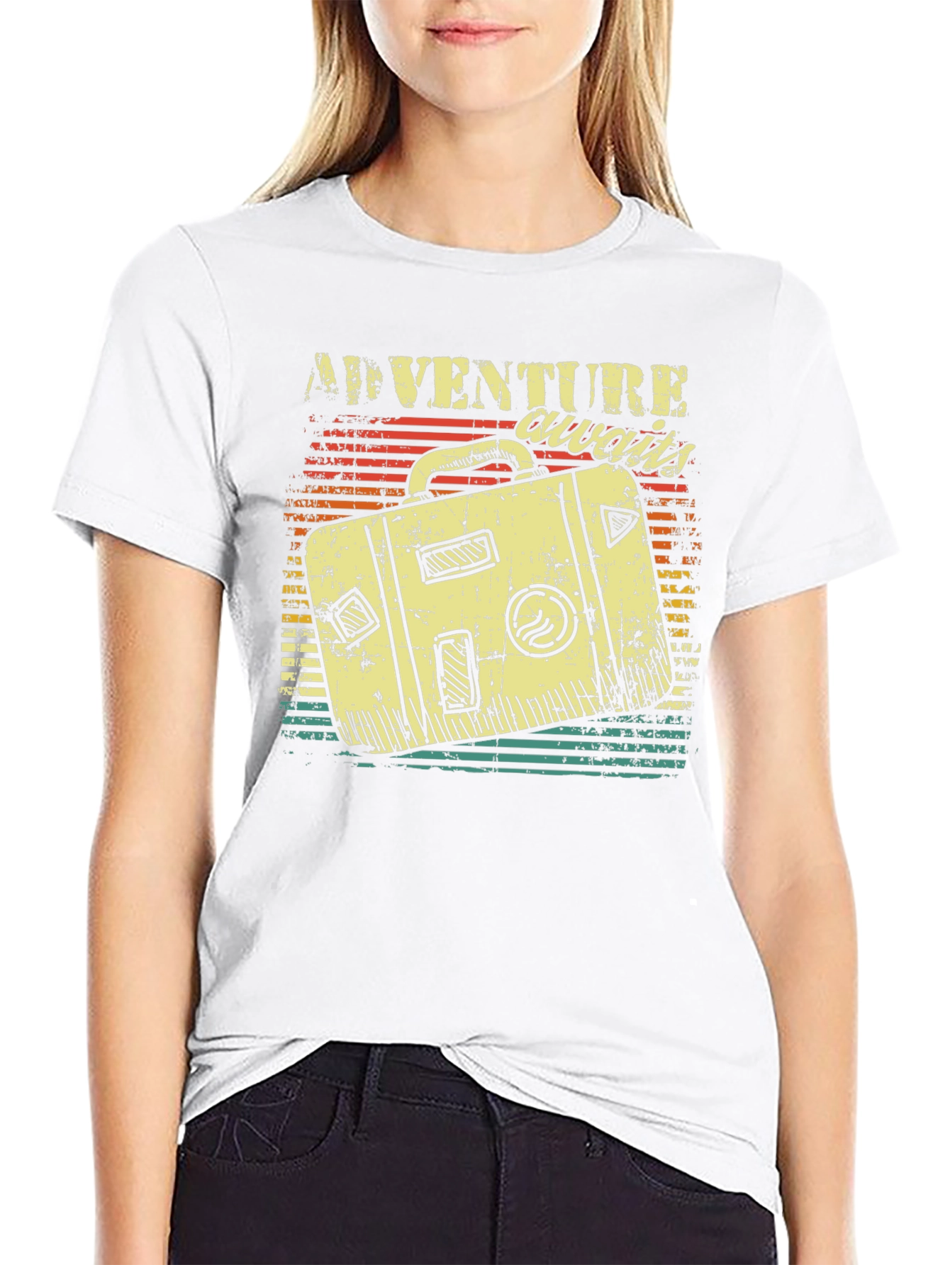 Adventure Awaits Graphic T-Shirt