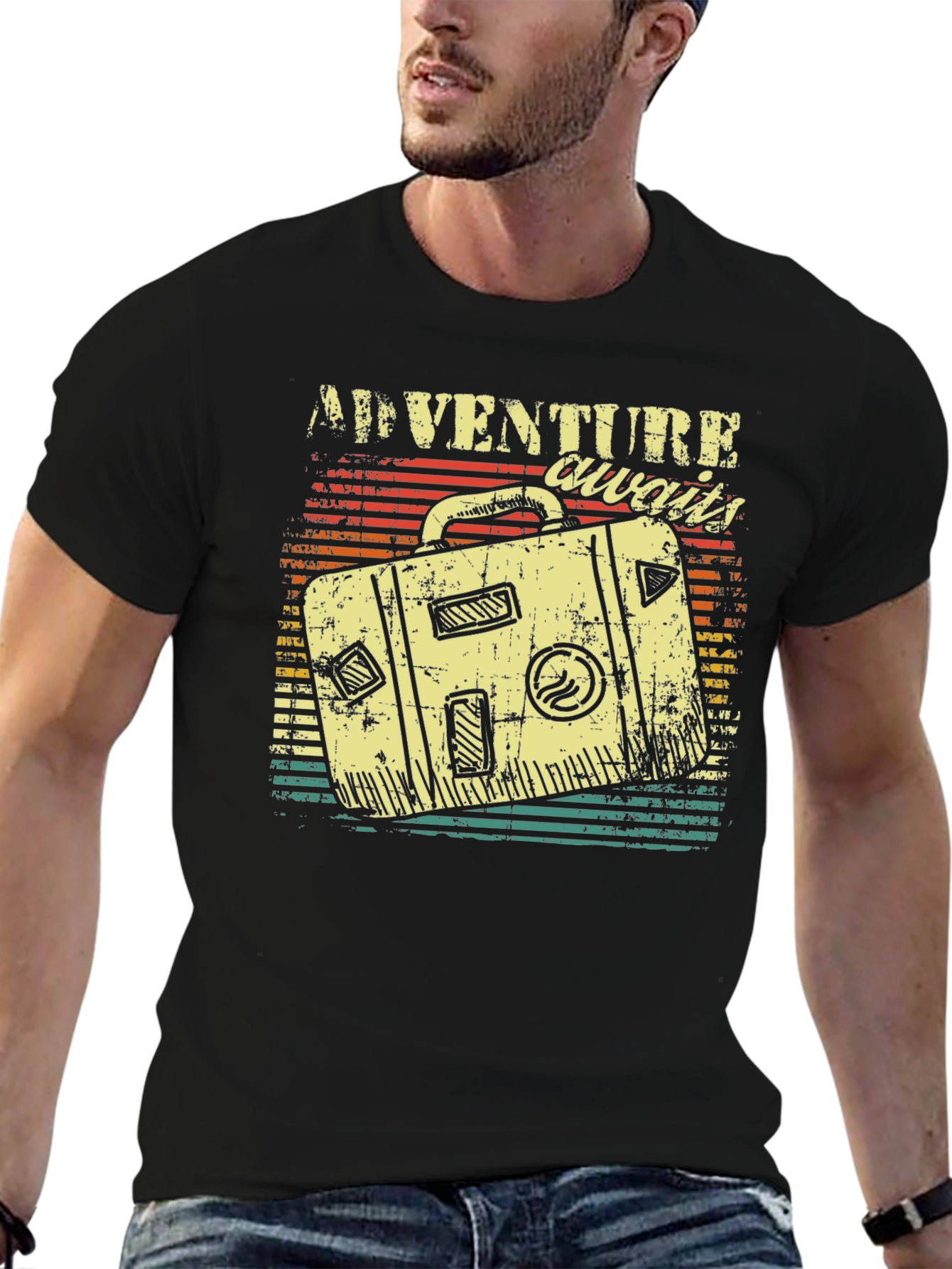 Adventure Awaits Graphic T-Shirt