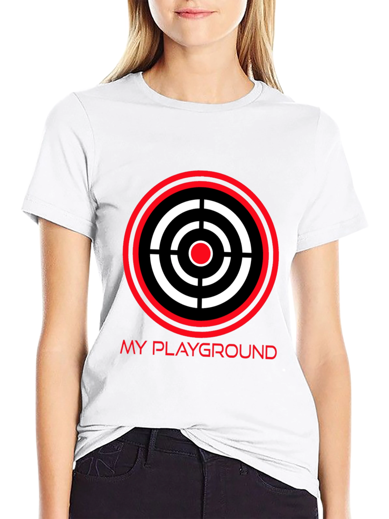 Target Logo Black T-Shirt