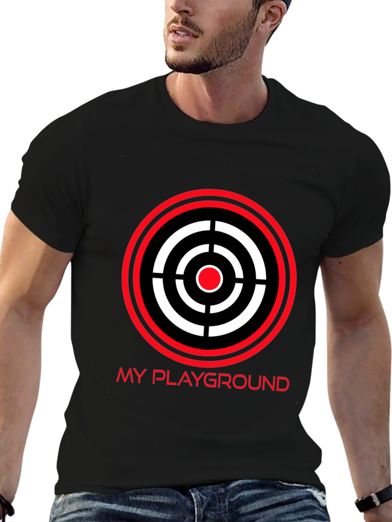 Target Logo Black T-Shirt