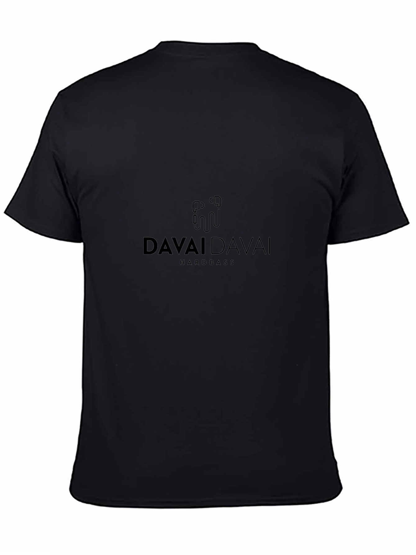 Davai Davai Hardbass Black T-Shirt