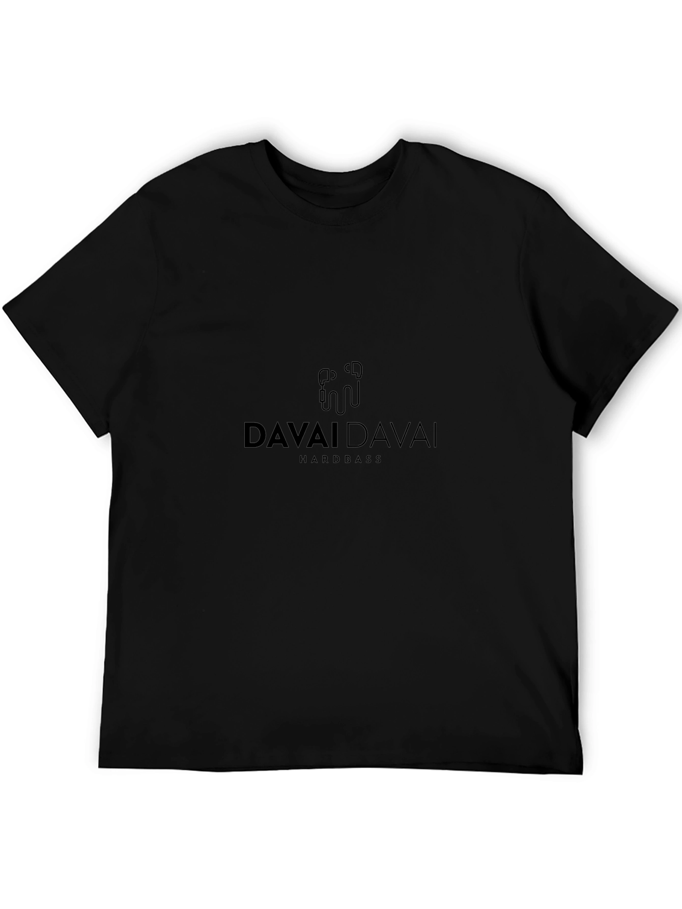 Davai Davai Hardbass Black T-Shirt
