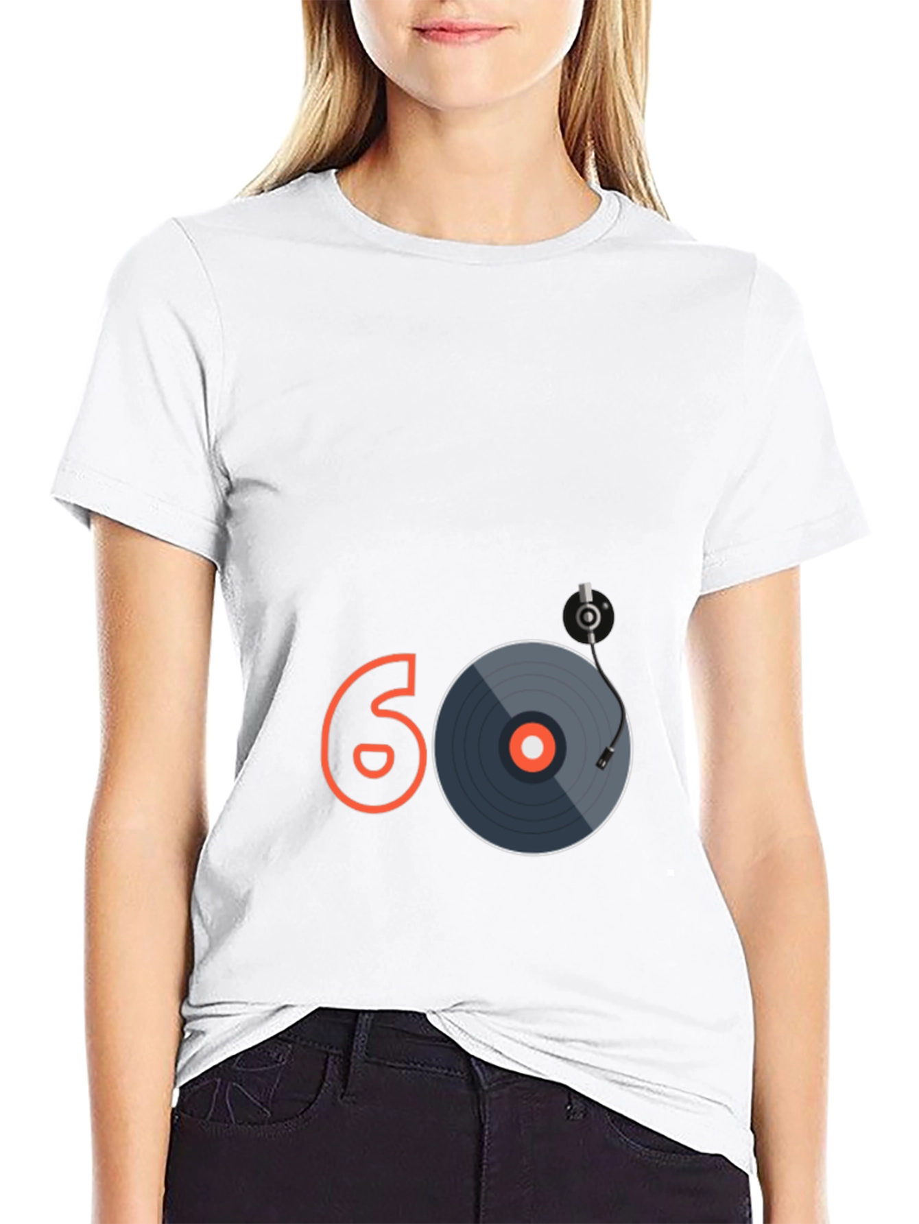 Retro 60s Vinyl Record Graphic Tee