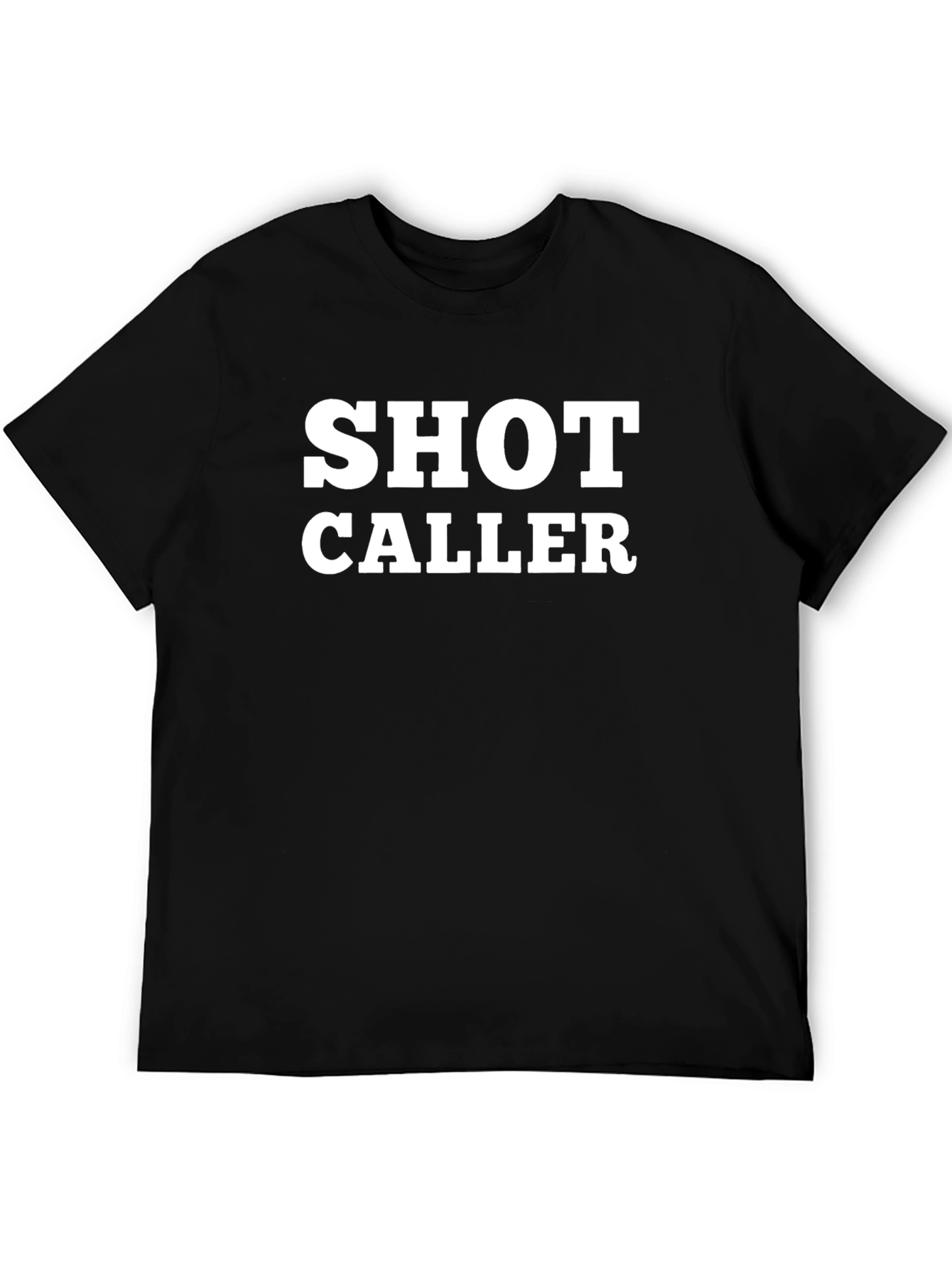 Shot Caller Graphic Tee - Bold Statement Shirt