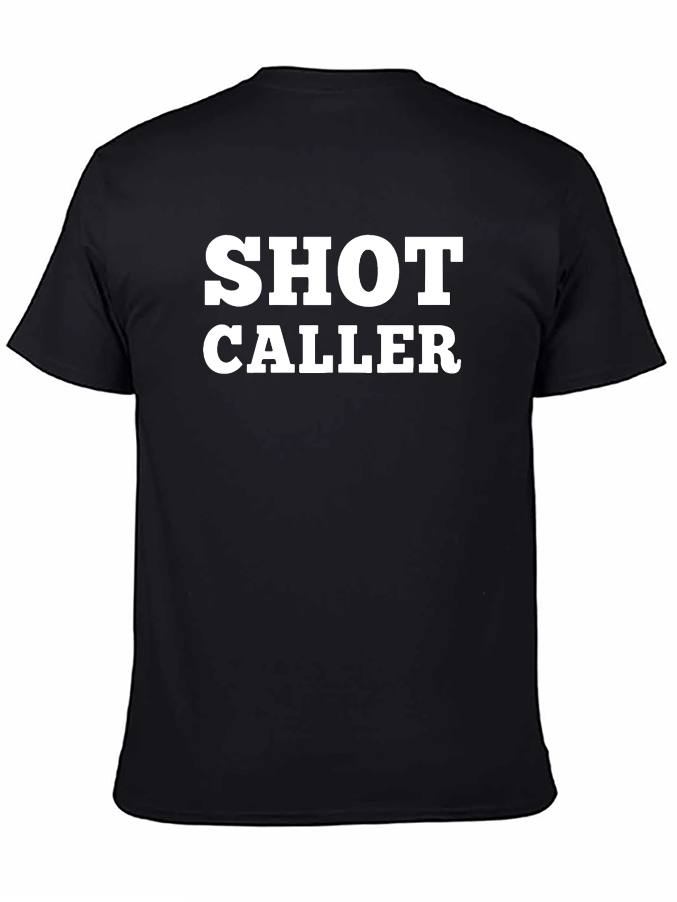 Shot Caller Graphic Tee - Bold Statement Shirt