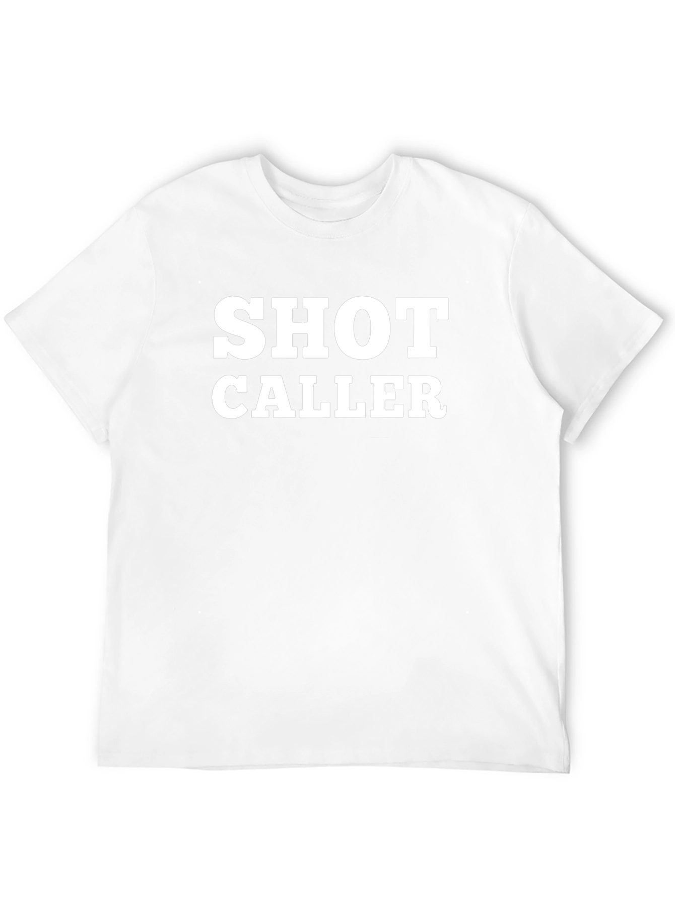 Shot Caller Graphic Tee - Bold Statement Shirt