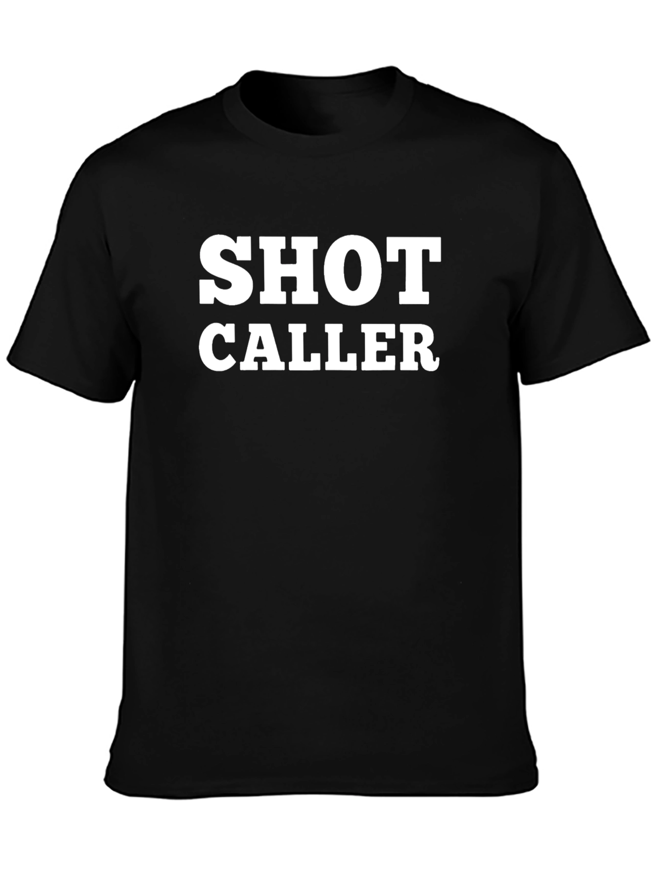Shot Caller Graphic Tee - Bold Statement Shirt