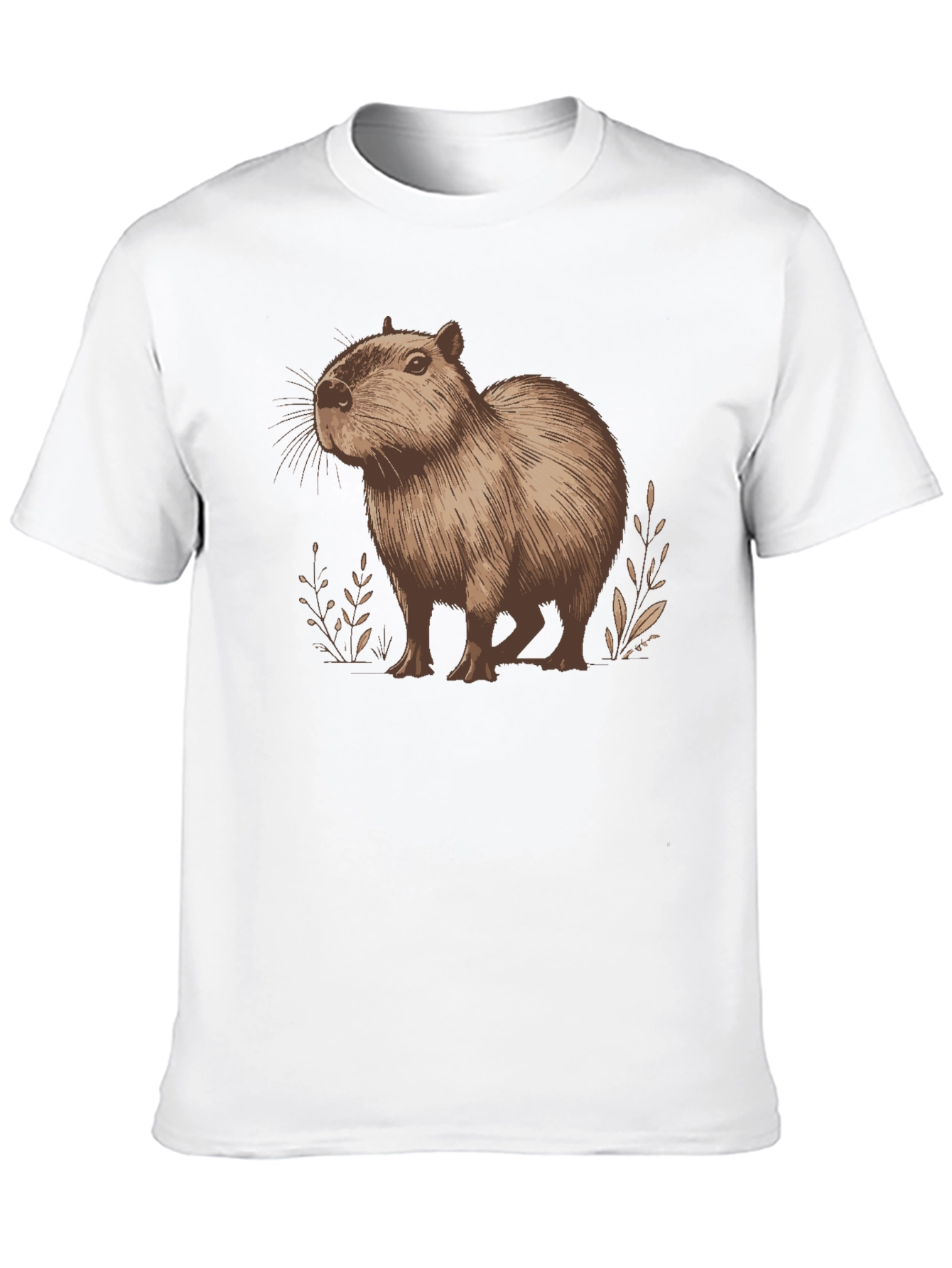 Capybara Graphic Tee - Unisex Cotton Shirt