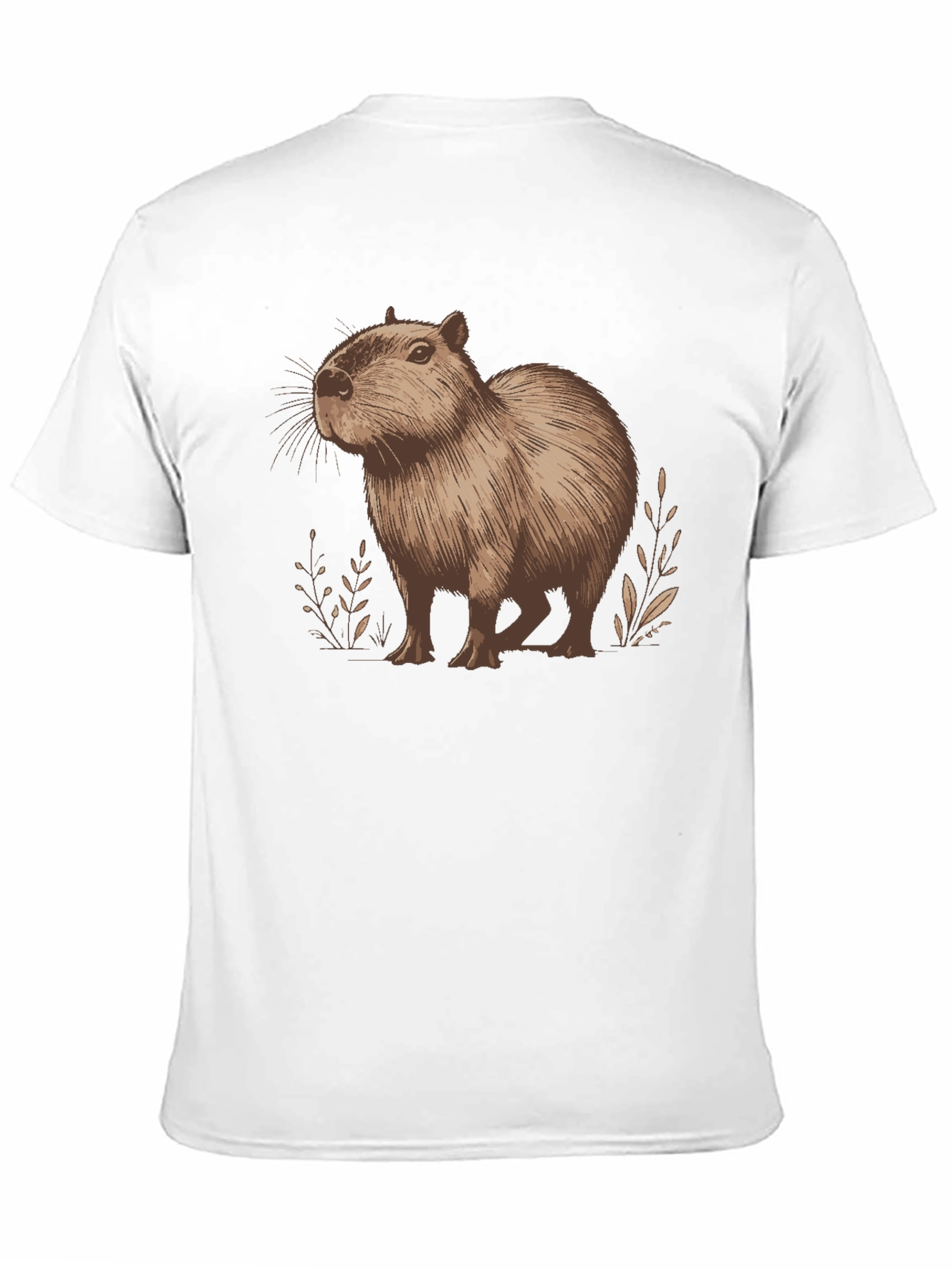 Capybara Graphic Tee - Unisex Cotton Shirt