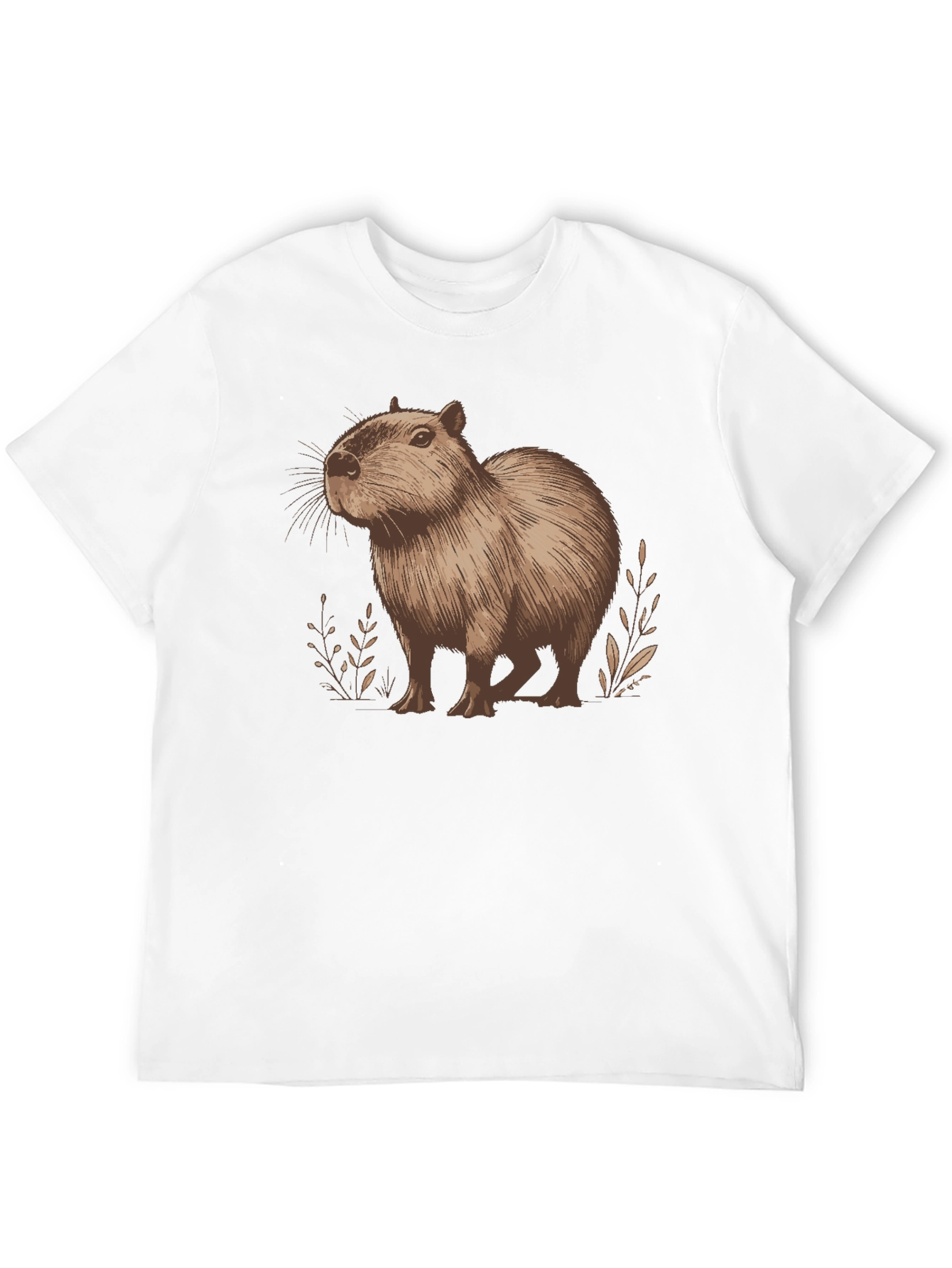 Capybara Graphic Tee - Unisex Cotton Shirt