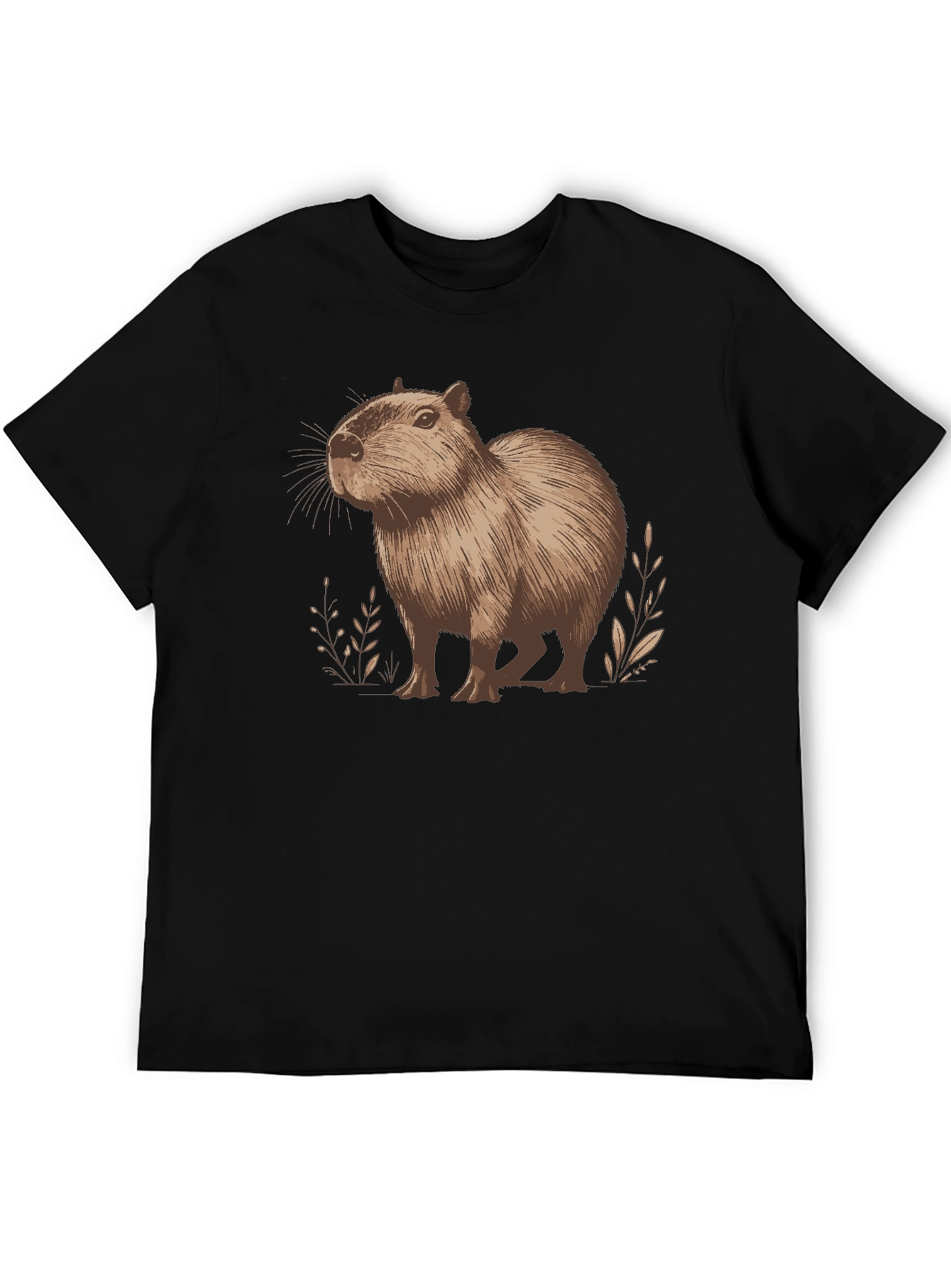Capybara Graphic Tee - Unisex Cotton Shirt