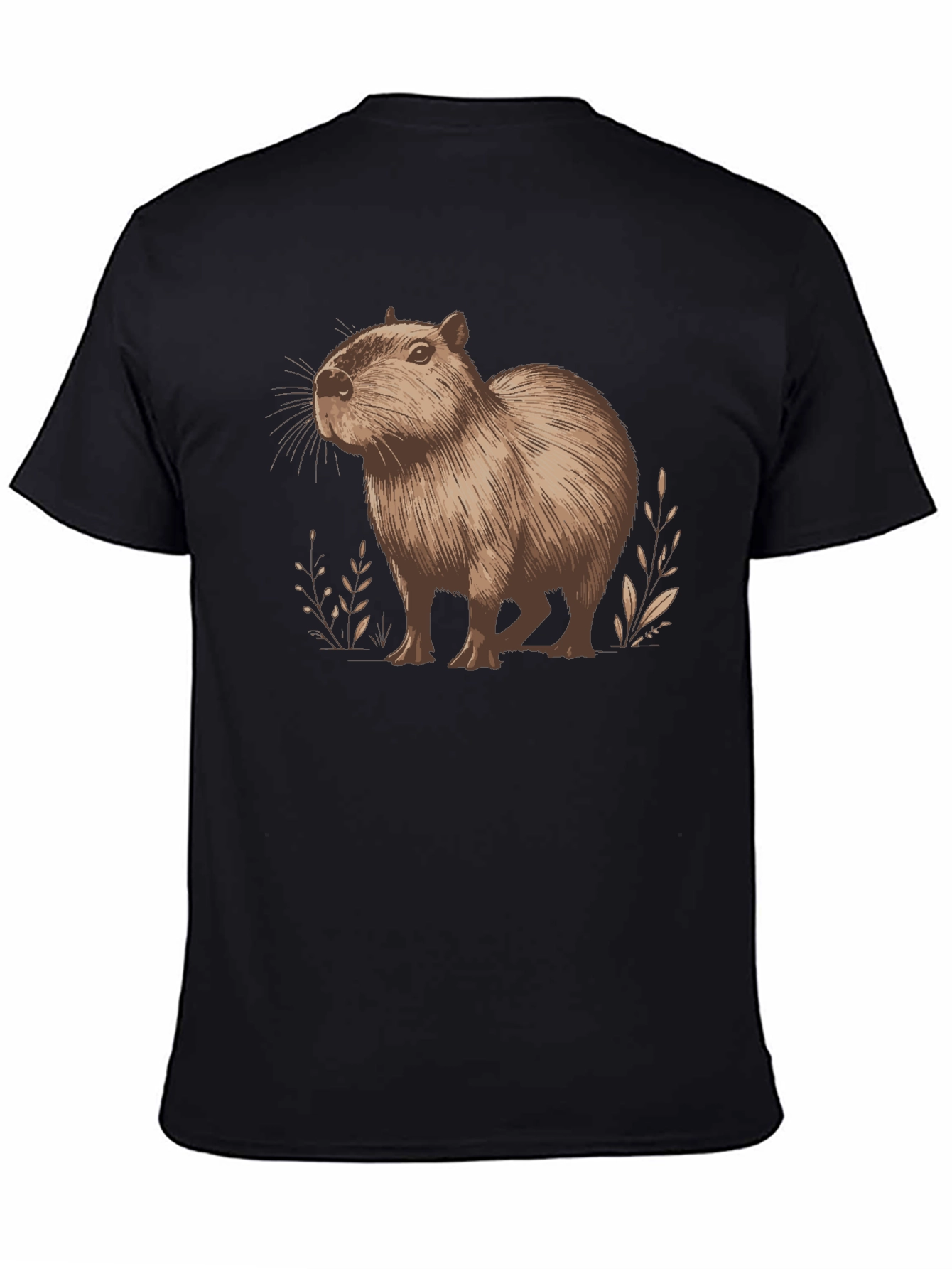 Capybara Graphic Tee - Unisex Cotton Shirt