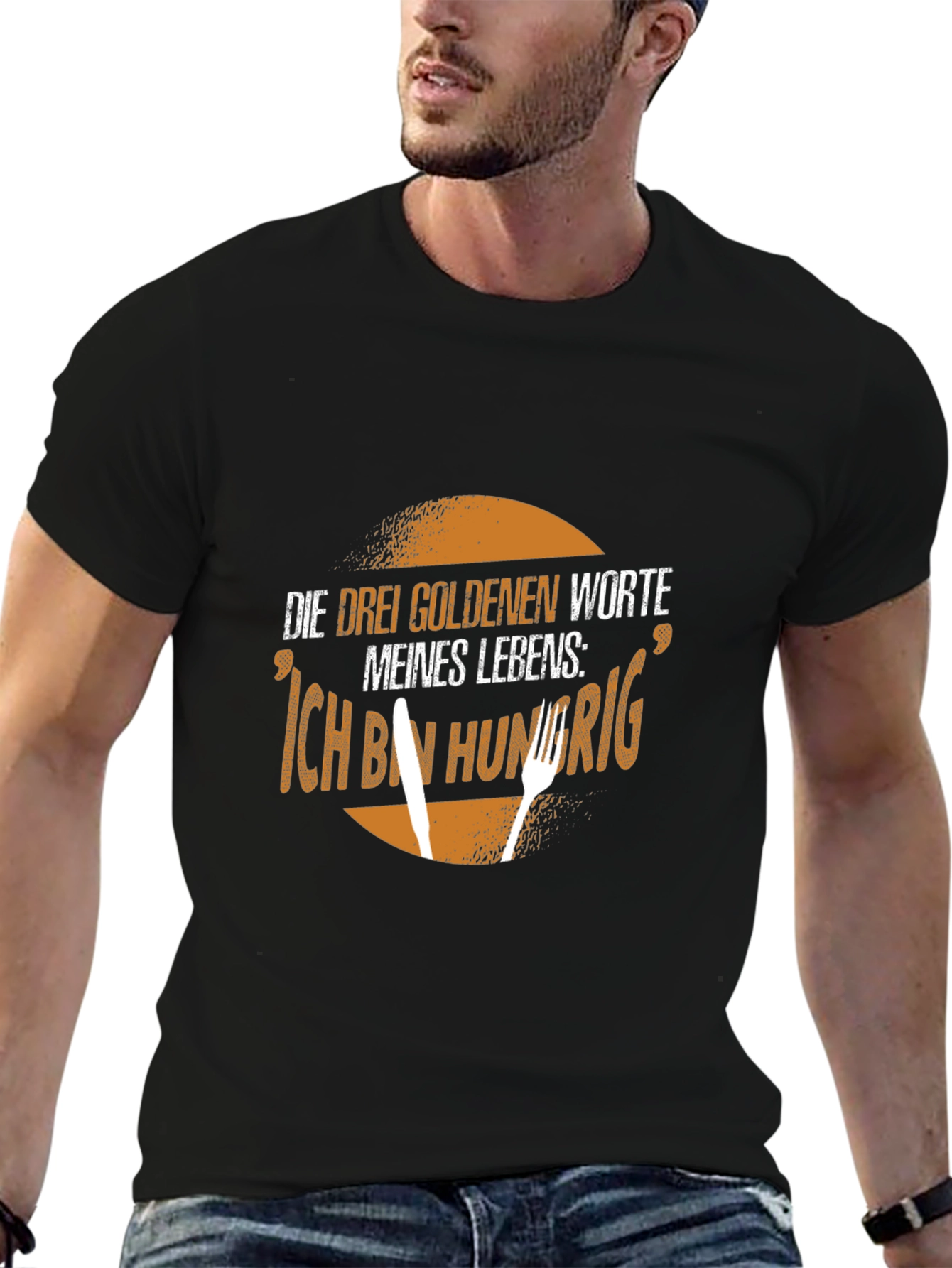Ich Bin Hungrig T-Shirt - German Hunger Slogan Tee