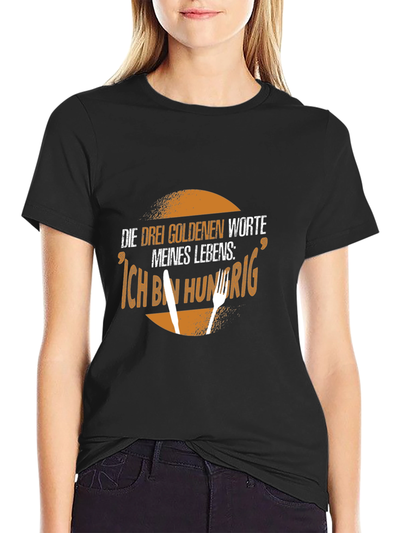 Ich Bin Hungrig T-Shirt - German Hunger Slogan Tee