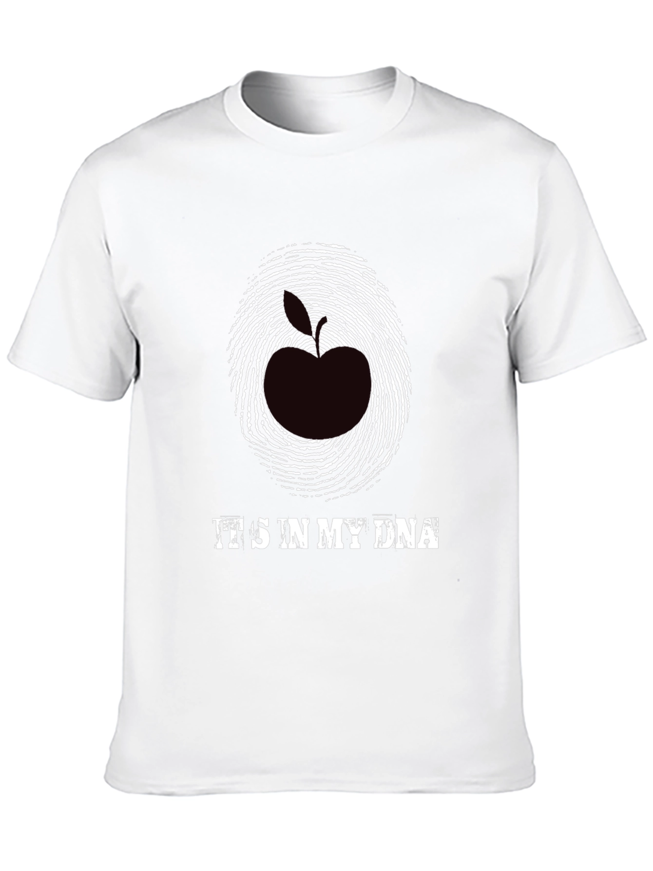 Apple DNA Graphic Tee - Unique Statement Shirt