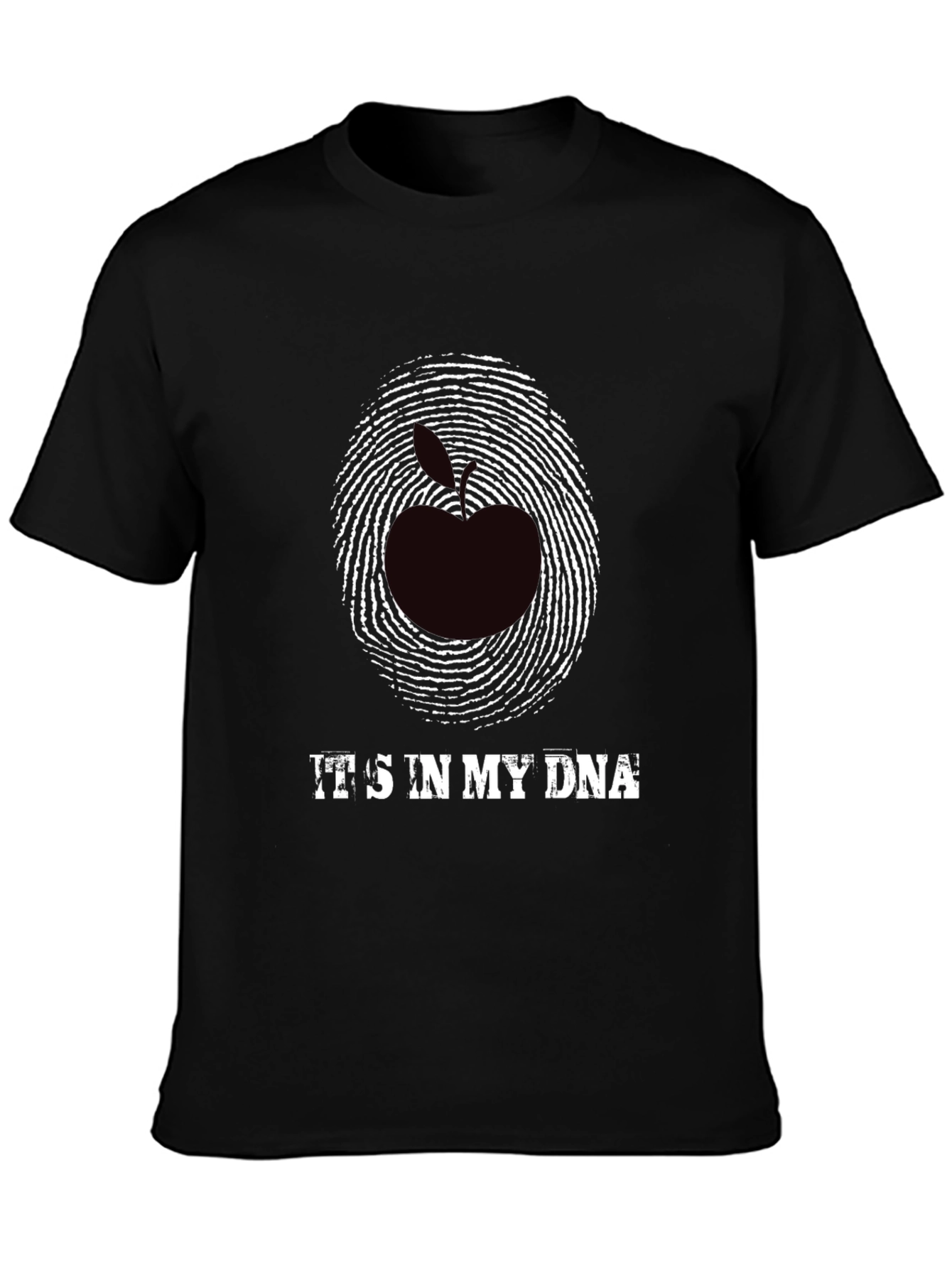 Apple DNA Graphic Tee - Unique Statement Shirt