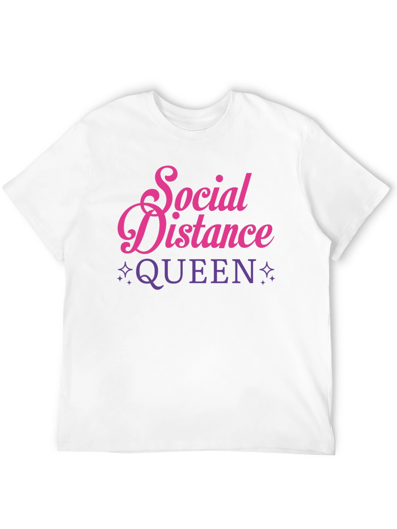 Social Distance Queen Graphic Tee