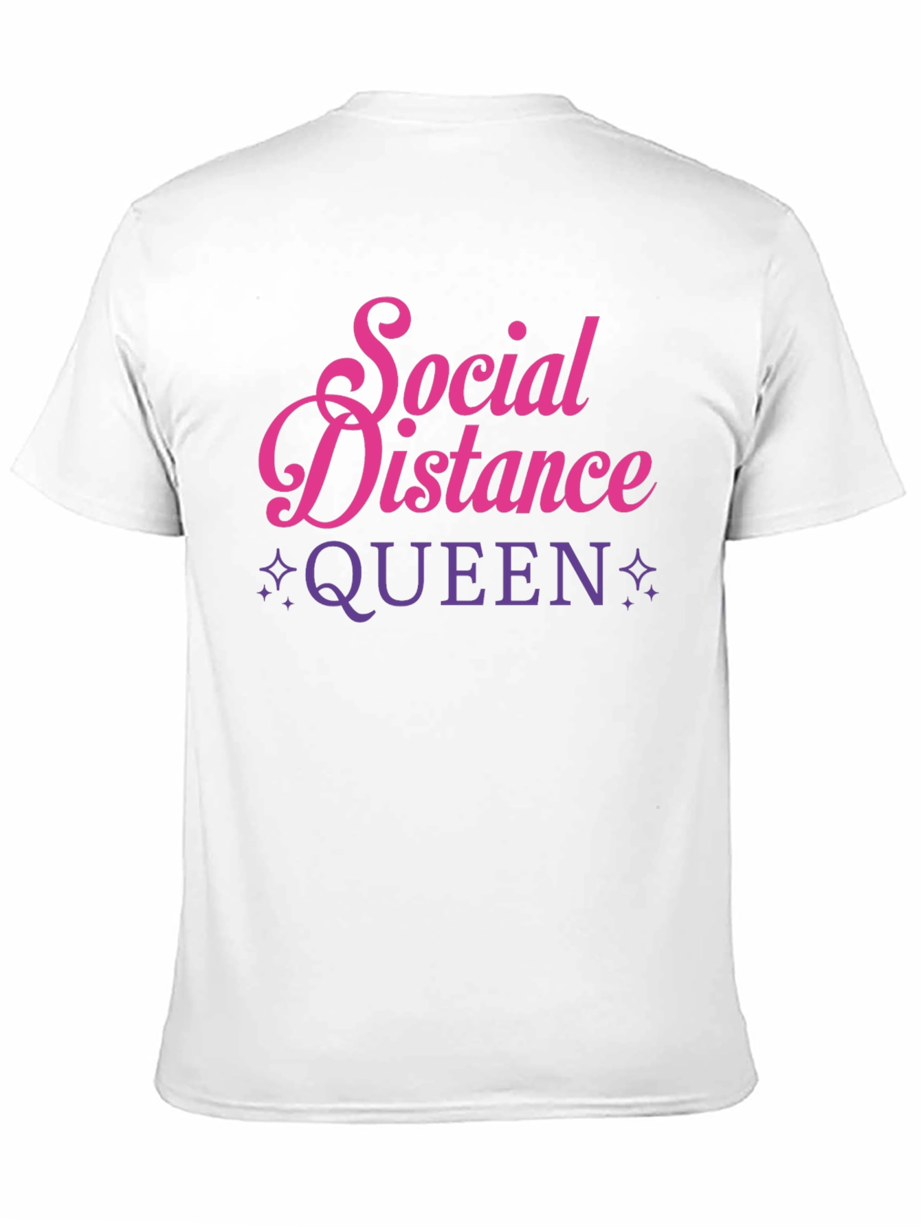 Social Distance Queen Graphic Tee