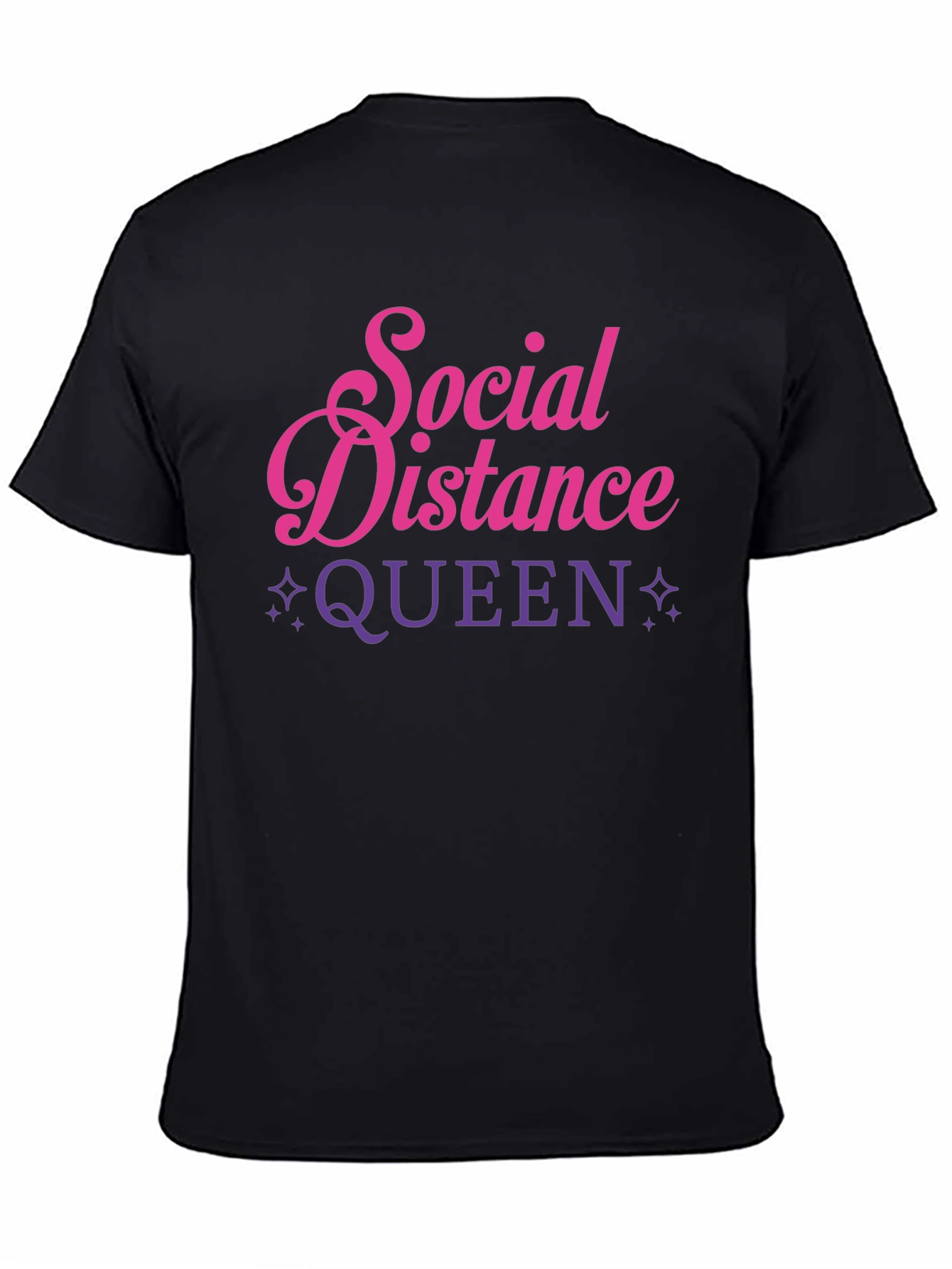 Social Distance Queen Graphic Tee