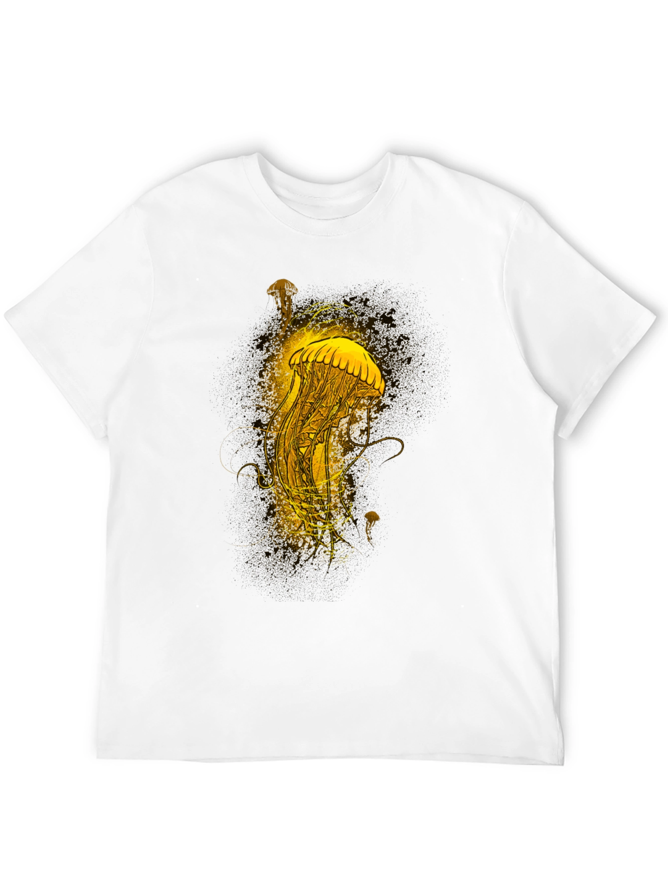 Jellyfish Graphic Black T-Shirt