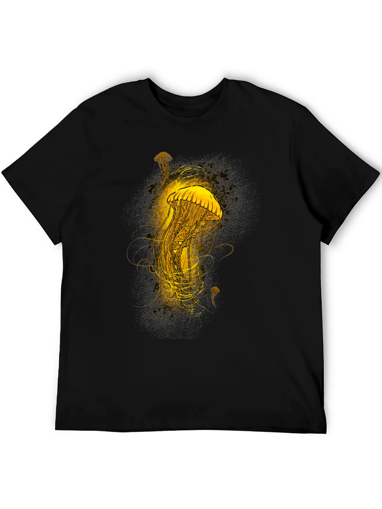 Jellyfish Graphic Black T-Shirt