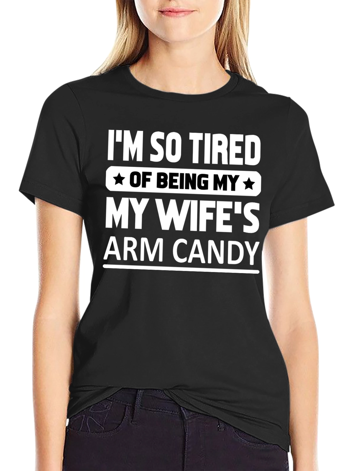 Funny Arm Candy Graphic Tee
