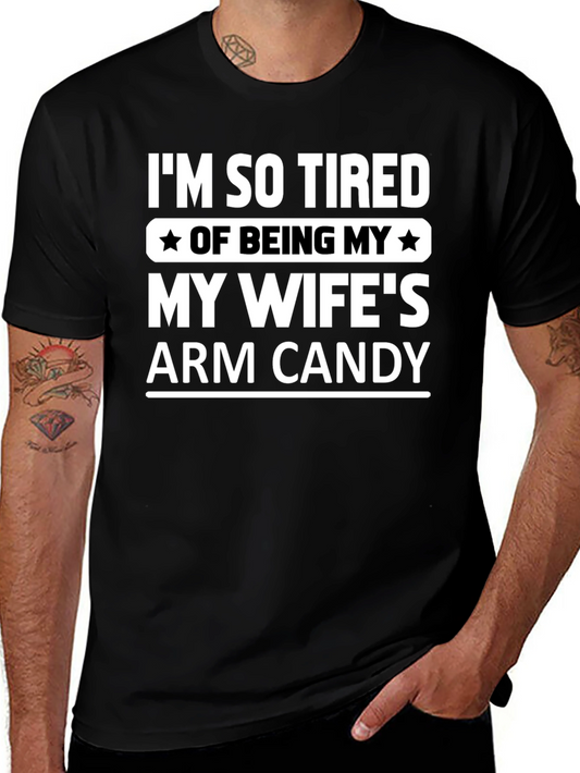 Funny Arm Candy Graphic Tee