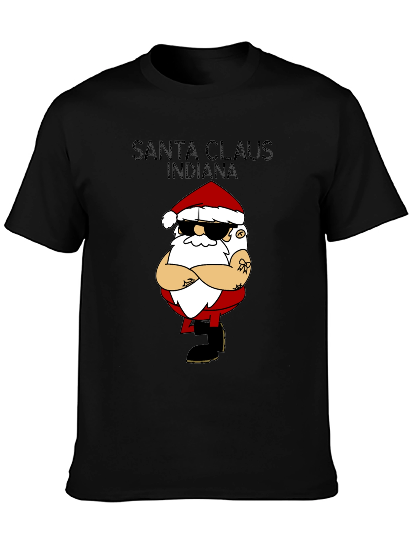 Santa Claus Indiana Graphic Tee