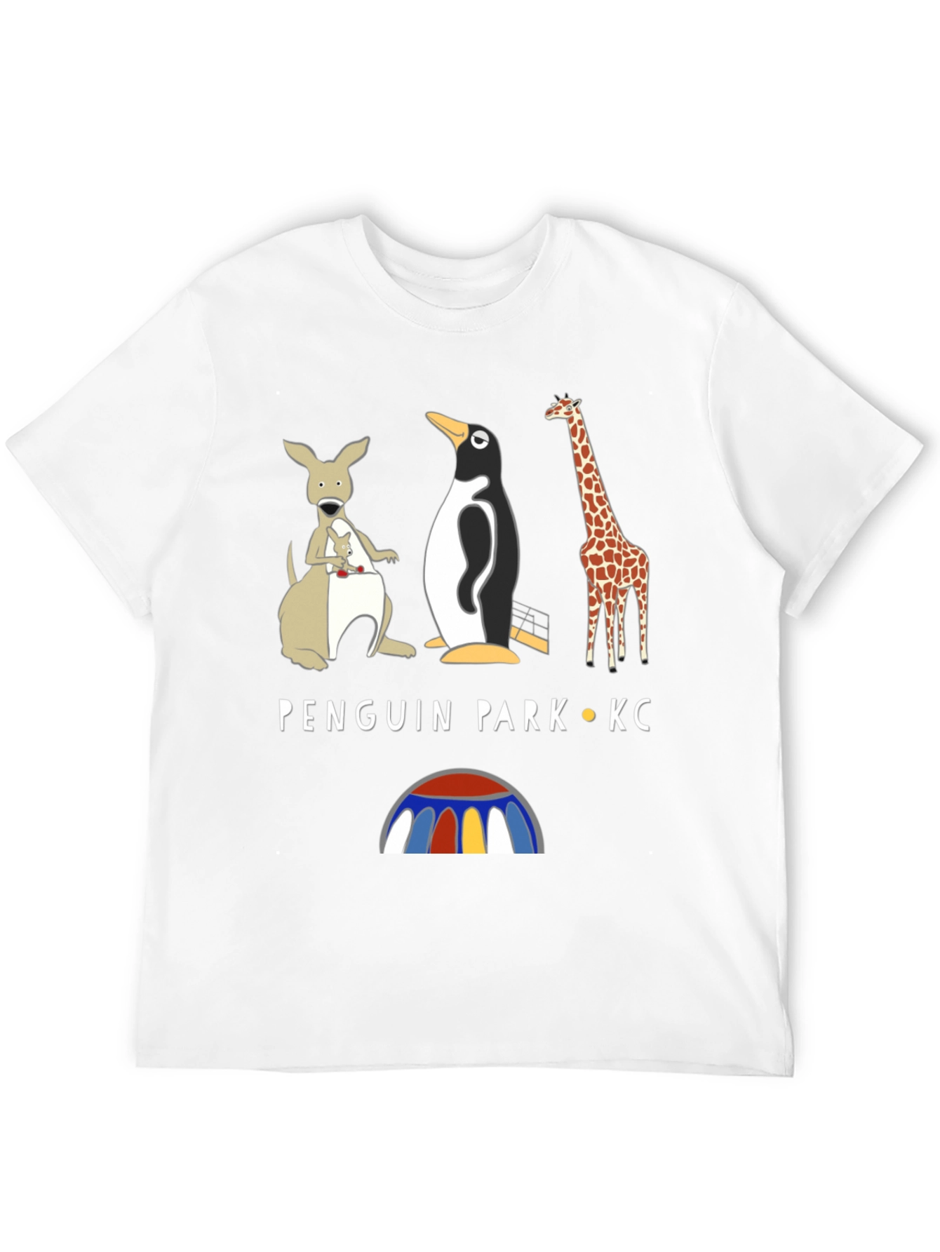 Penguin Park KC Black Graphic T-Shirt