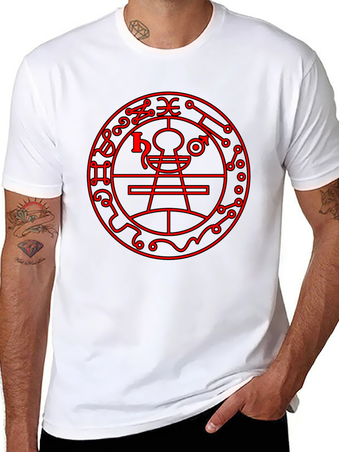Occult Symbol Black T-Shirt
