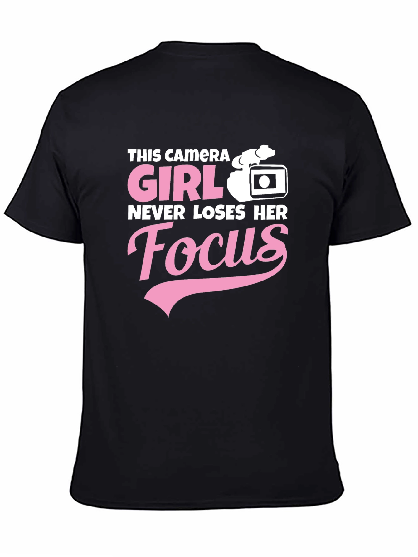 Camera Girl Focus T-Shirt