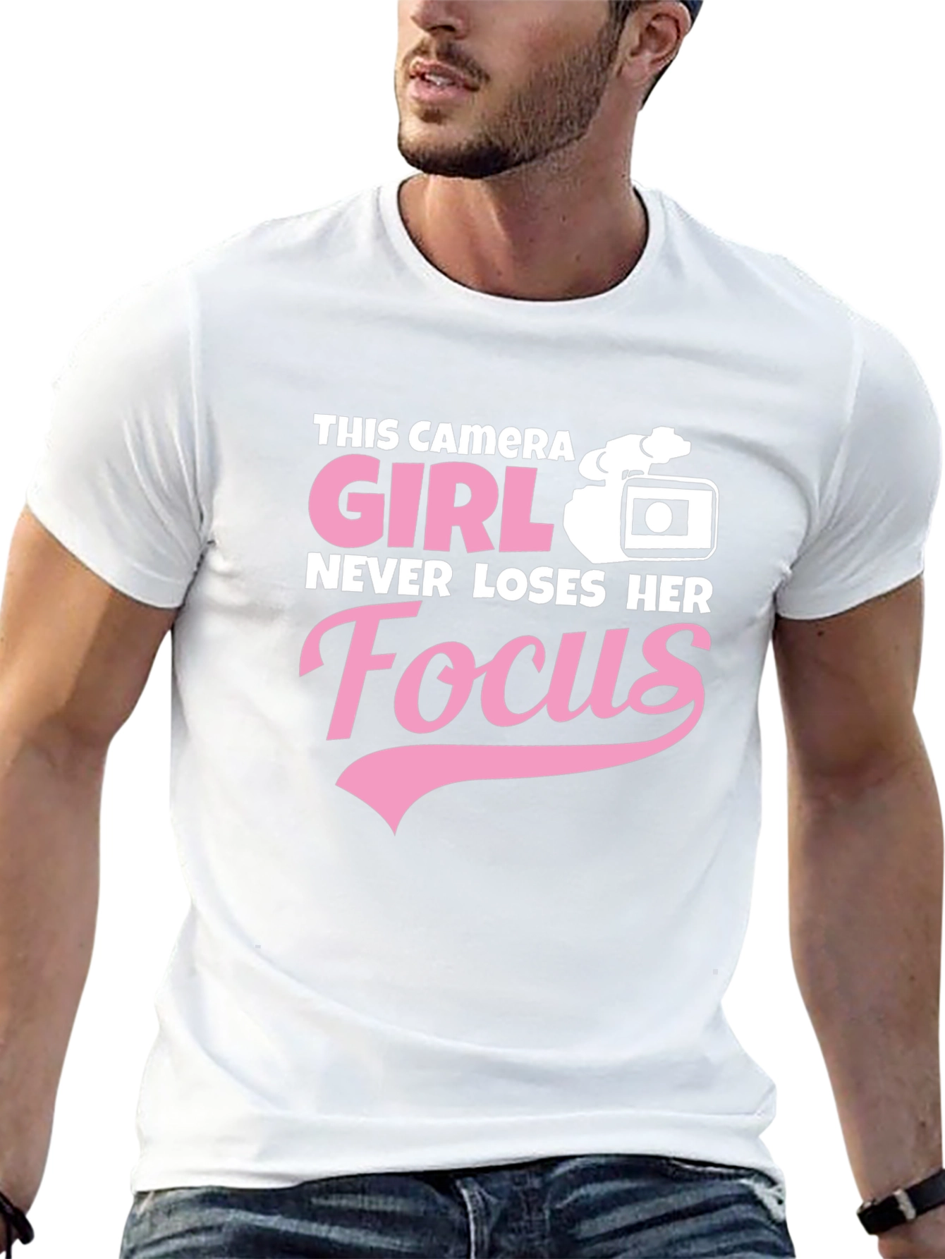Camera Girl Focus T-Shirt